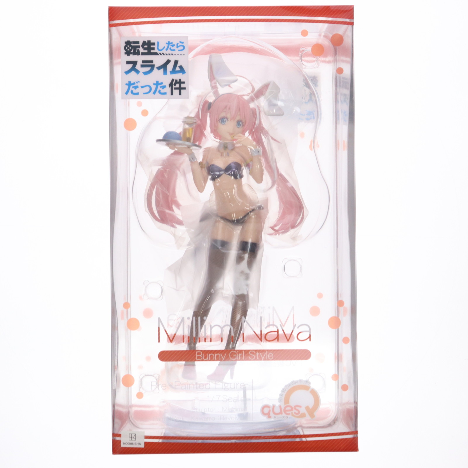 【中古】[FIG] ミリム・ナーヴァ バニーガールStyle 転生したらスライムだった件 1/7 完成品 フィギュア キューズQ(20221023)｜メディアワールド 販売＆買取SHOP 21,100円