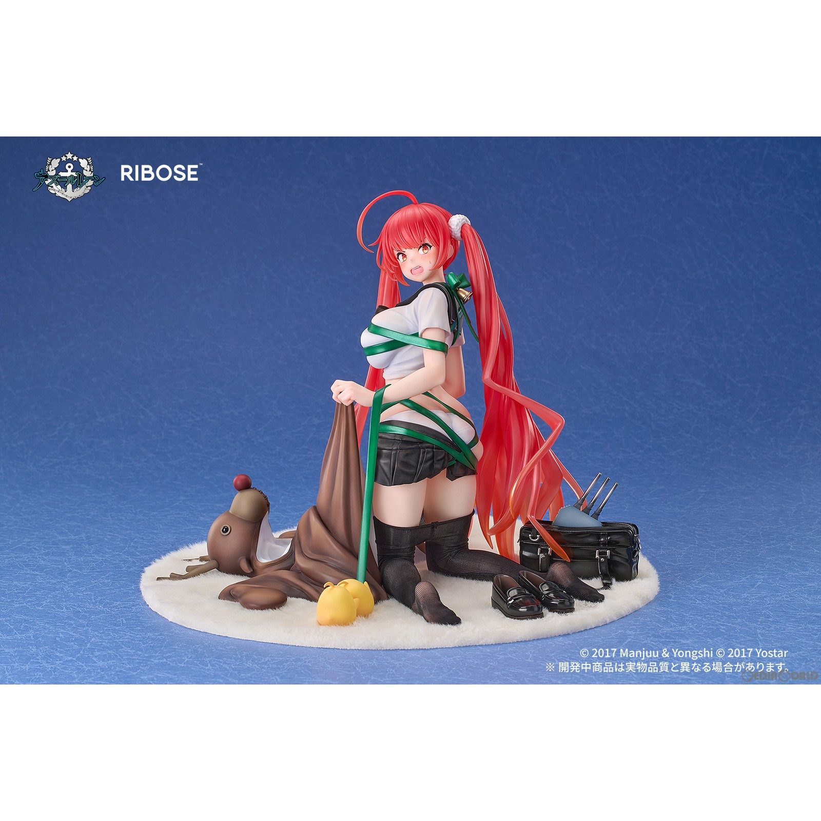 【中古】[FIG] ホノルル プレゼント・ファイアレッドVer. アズールレーン 1/6 完成品 フィギュア RIBOSE(核糖文化)(20250119)｜メディアワールド 販売＆買取SHOP