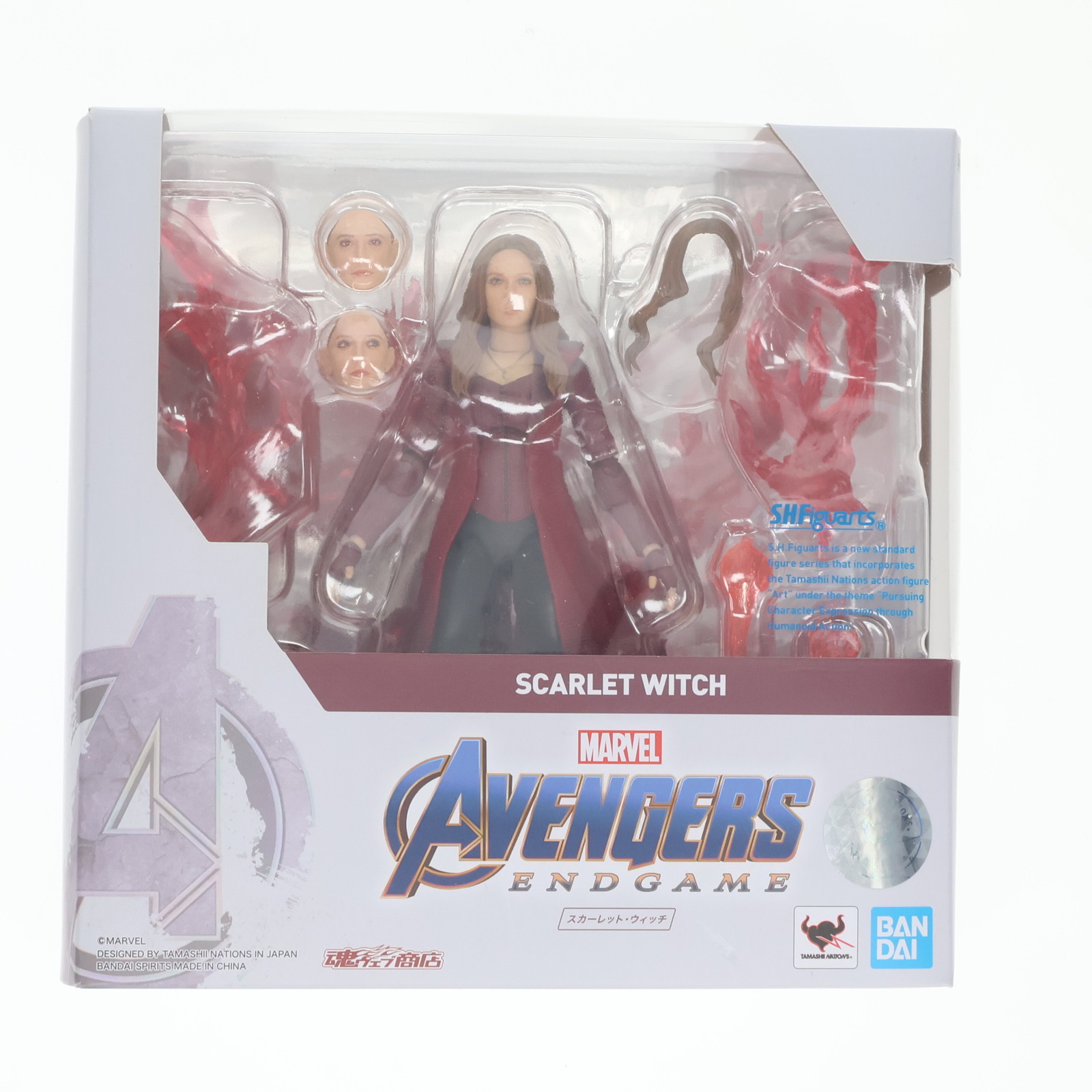 【中古】[FIG] 魂ウェブ商店限定 S.H.Figuarts(フィギュアーツ) スカーレット・ウィッチ アベンジャーズ/エンドゲーム 完成品 可動フィギュア バンダイスピリッツ(20201130)｜メディアワールド 販売＆買取SHOP