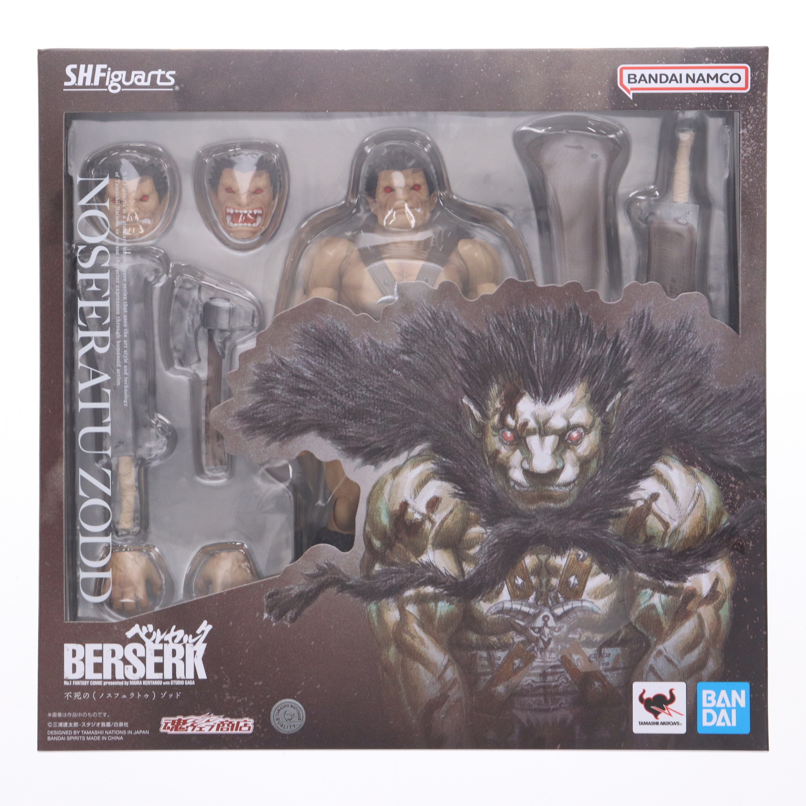 【中古】[FIG] 魂ウェブ商店限定 S.H.Figuarts(フィギュアーツ) 不死の(ノスフェラトゥ)ゾッド ベルセルク 完成品 可動フィギュア バンダイスピリッツ(20250423)｜メディアワールド 販売＆買取SHOP