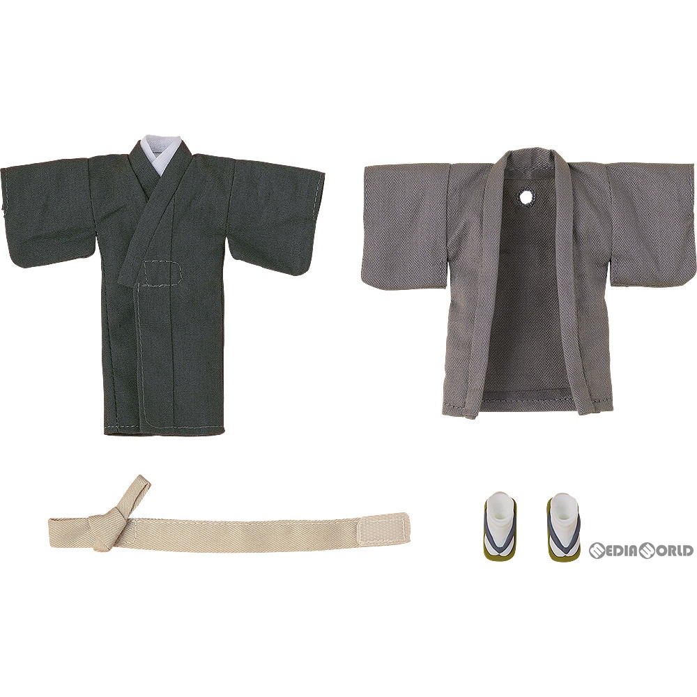 【中古】[FIG] ねんどろいどどーる おようふく書き割り 御召しもの Boy(薄墨色) 図形用付属物 グッドスマイルカンパニー(20230826)