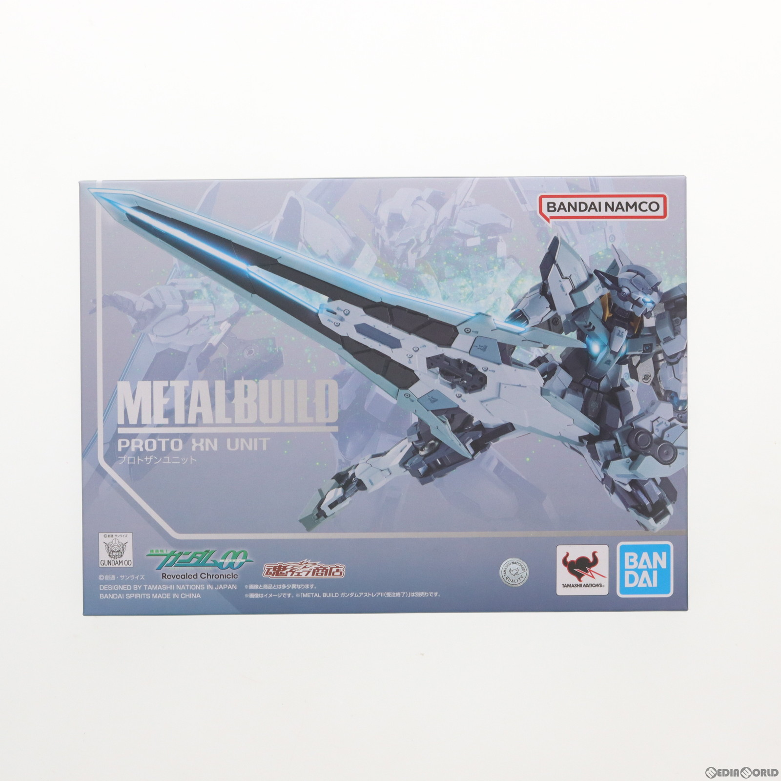 【中古】[FIG] 魂ウェッブバス発着場制限事項 METAL BUILD プロトザンユニット 画策陸軍軍人火器防波堤00 Revealed Chronicle(ダブルオー リビルドクロニクル) 図形用佩び物 バンダイスピリッツ(20231031)