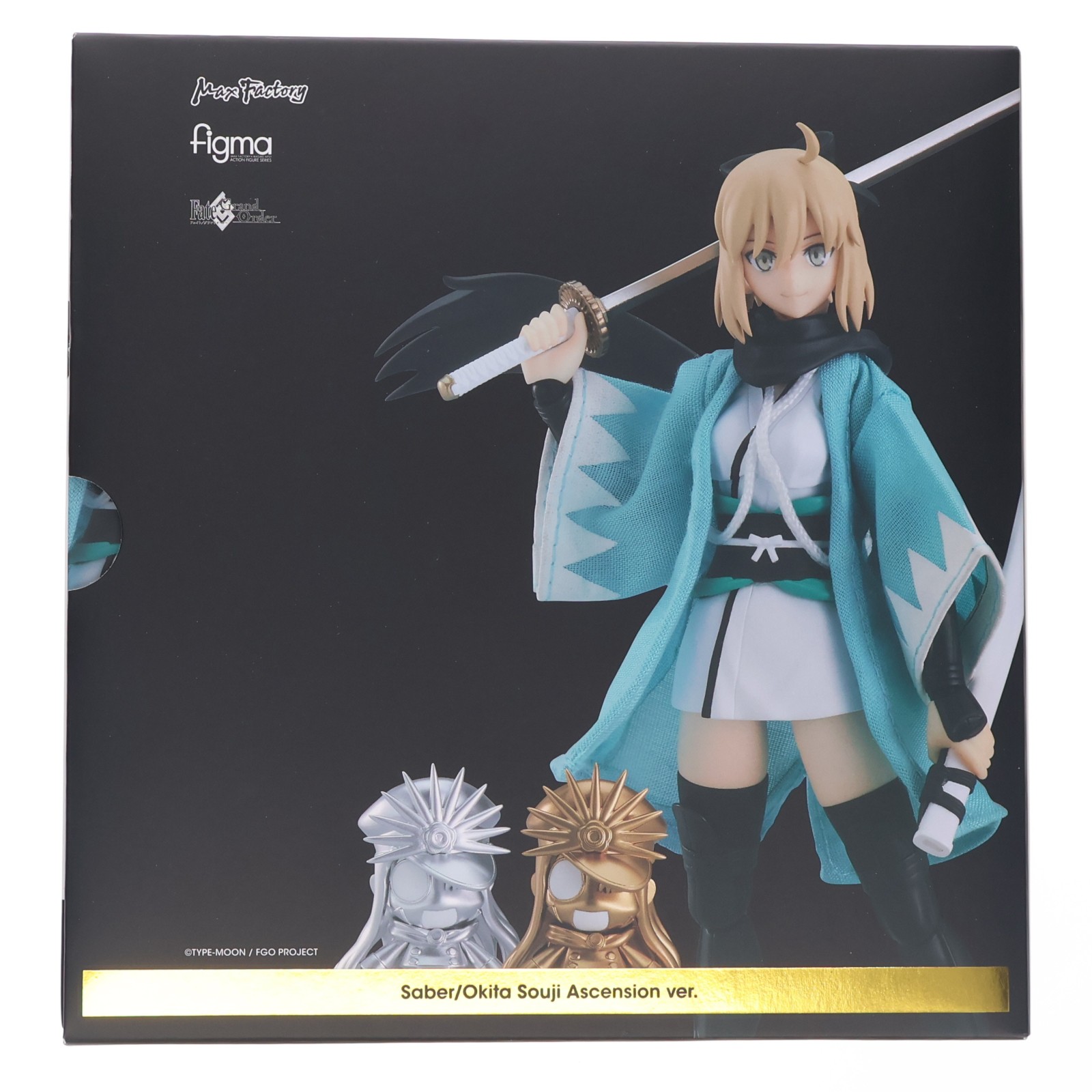 【中古】[FIG] GOODSMILE ONLINE SHOP限定特典付属 figma(フィグマ) 521-DX セイバー/沖田総司(おきたそうじ) 霊基再臨ver. Fate/Grand Order(フェイト/グランドオーダー) 完成品 可動フィギュア マックスファクトリー(20220206)｜メディアワールド 販売＆買取SHOP