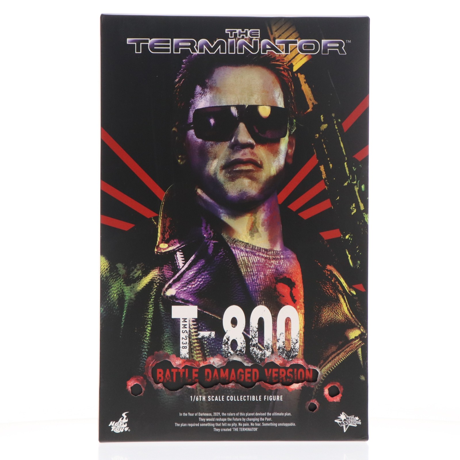 【中古】[FIG] ムービー・マスターピース T-800 バトルダメージ版 ターミネーター 完成品 アクションフィギュア(MMS238) ホットトイズ(20141029)｜メディアワールド 販売＆買取SHOP