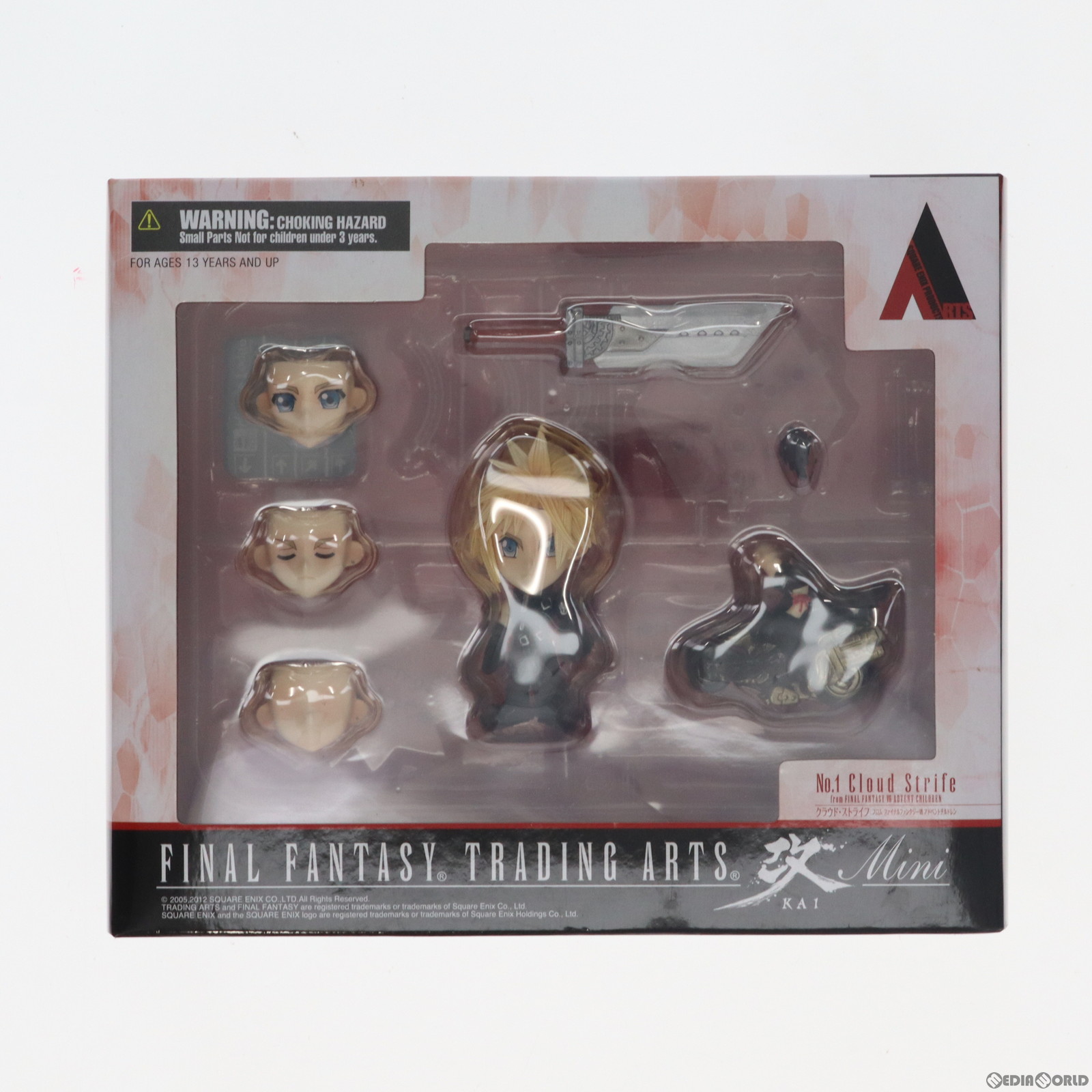【中古】[FIG] TRADING ARTS改 mini(トレーディングアーツ改ミニ) クラウド FINAL FANTASY VII ADVENT CHILDREN(ファイナルファンタジー7 アドベントチルドレン) 完成品 フィギュア スクウェア・エニックス(20120706)｜メディアワールド 販売＆買取SHOP