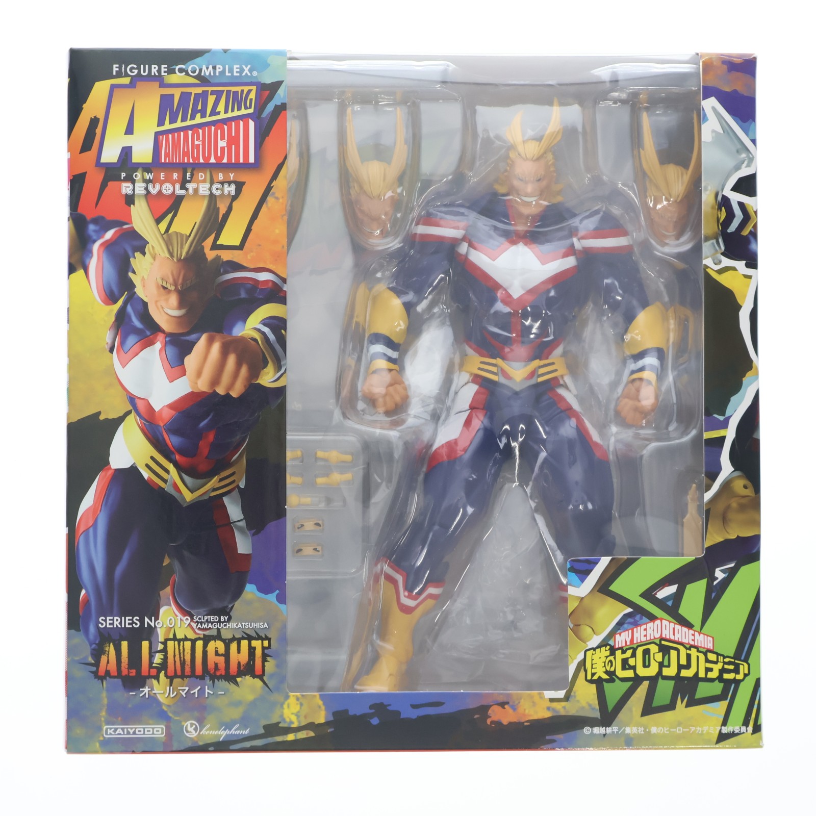 【中古】[FIG] (再販) アメイジングヤマグチ No.019 オールマイト 僕のヒーローアカデミア 完成品 可動フィギュア タカラトミー(20220709)｜メディアワールド 販売＆買取SHOP