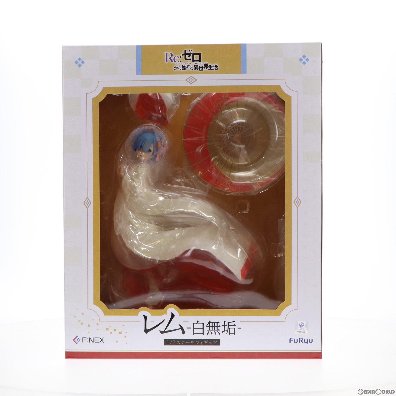 【中古】[FIG] (再販) F:NEX限定 レム -白無垢- Re:ゼロから始める異世界生活 1/7 完成品 フィギュア(AMU-FNX883) フリュー(20230630)｜メディアワールド 販売＆買取SHOP 21,100円
