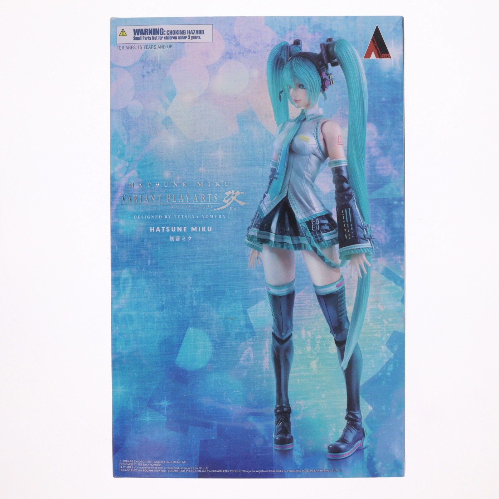 【中古】[FIG] VARIANT PLAY ARTS改(ヴァリアントプレイアーツ改) HATSUNE MIKU DESIGNED BY TETSUYA NOMURA 初音ミク 完成品 可動フィギュア スクウェア・エニックス(20151226)｜メディアワールド 販売＆買取SHOP