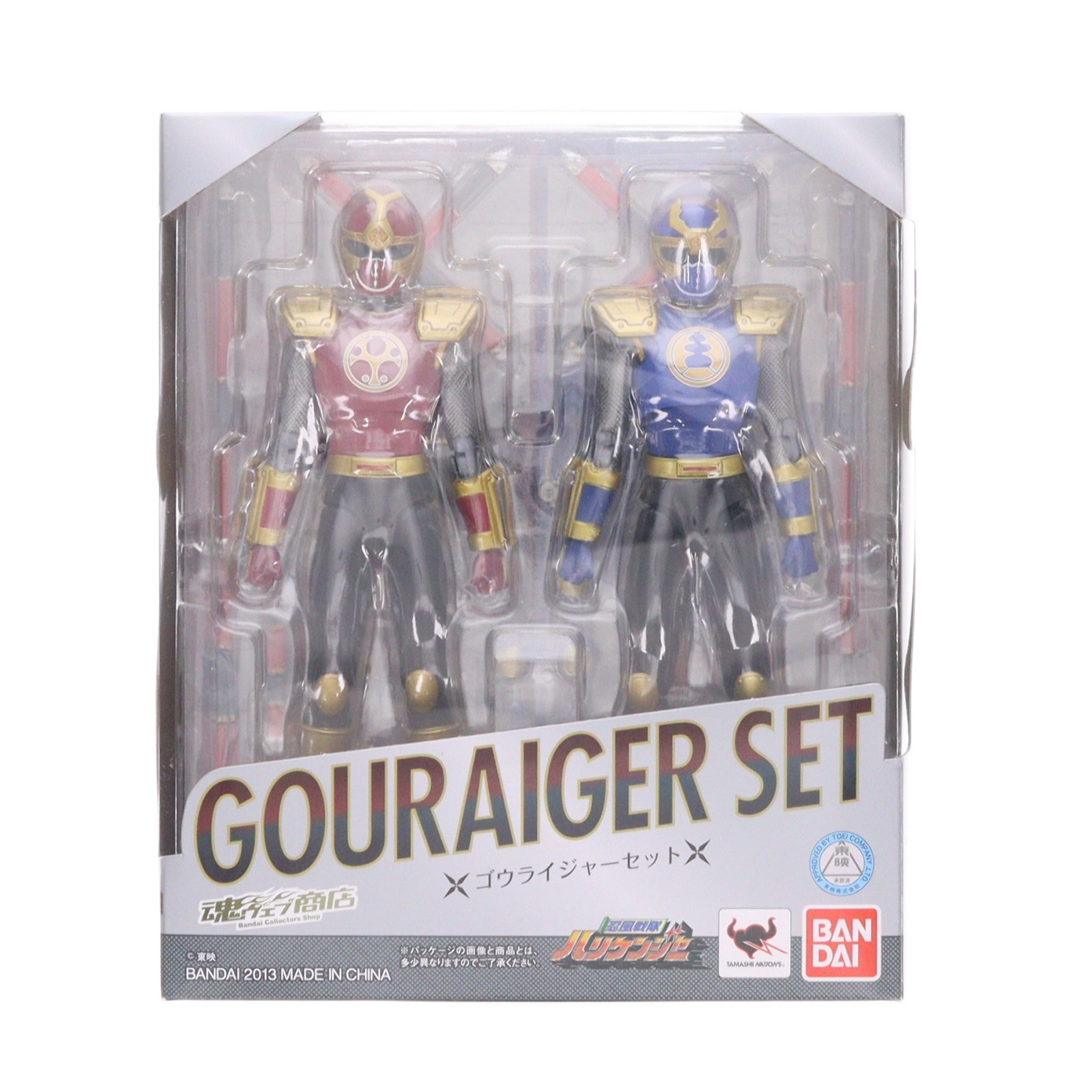【中古】[FIG] 魂ウェブ商店限定 S.H.Figuarts(フィギュアーツ) ゴウライジャーセット 忍風戦隊ハリケンジャー 完成品 可動フィギュア バンダイ(20131221)｜メディアワールド 販売＆買取SHOP
