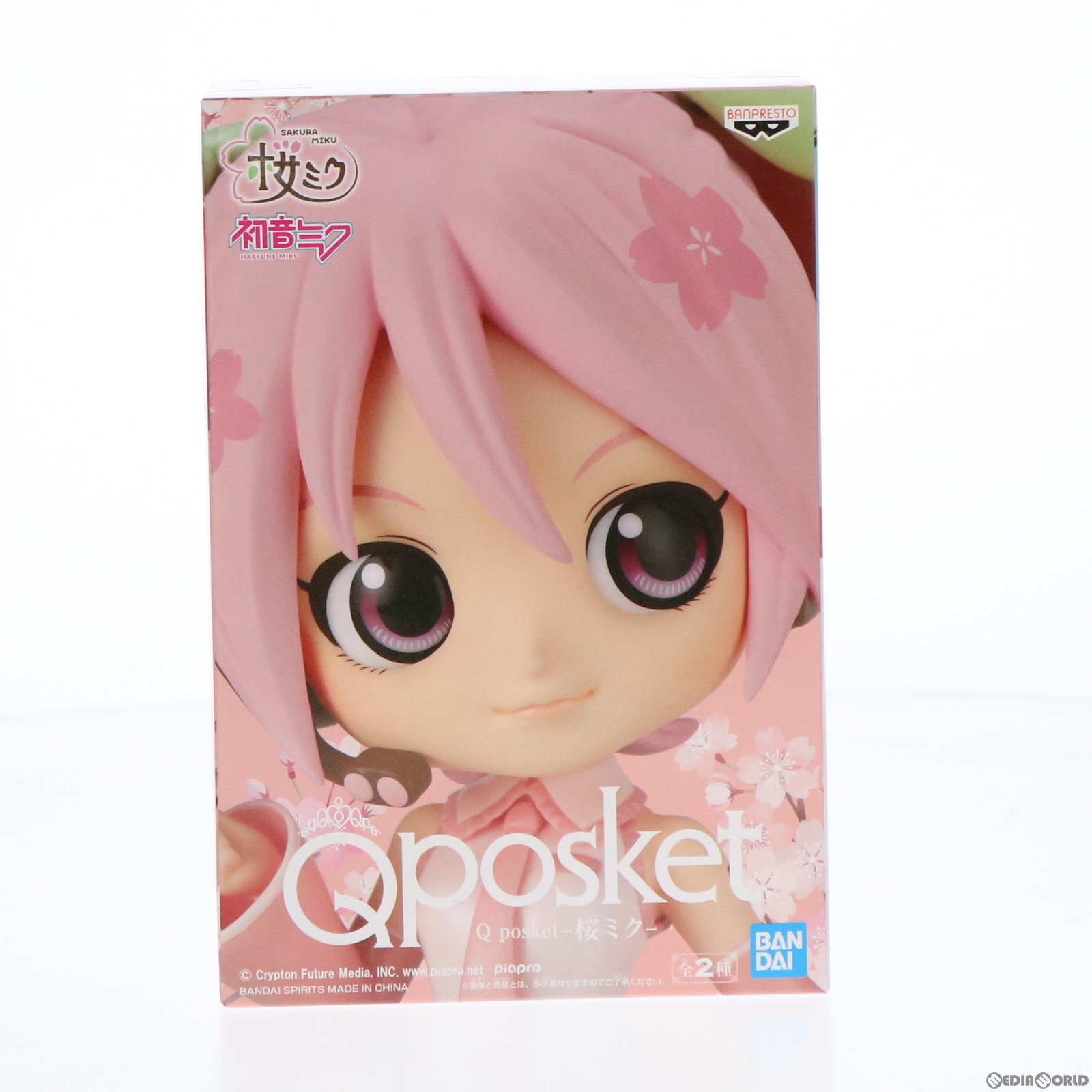 楽天市場】【中古】 初音ミク フィギュア 桜ミク Qposket B