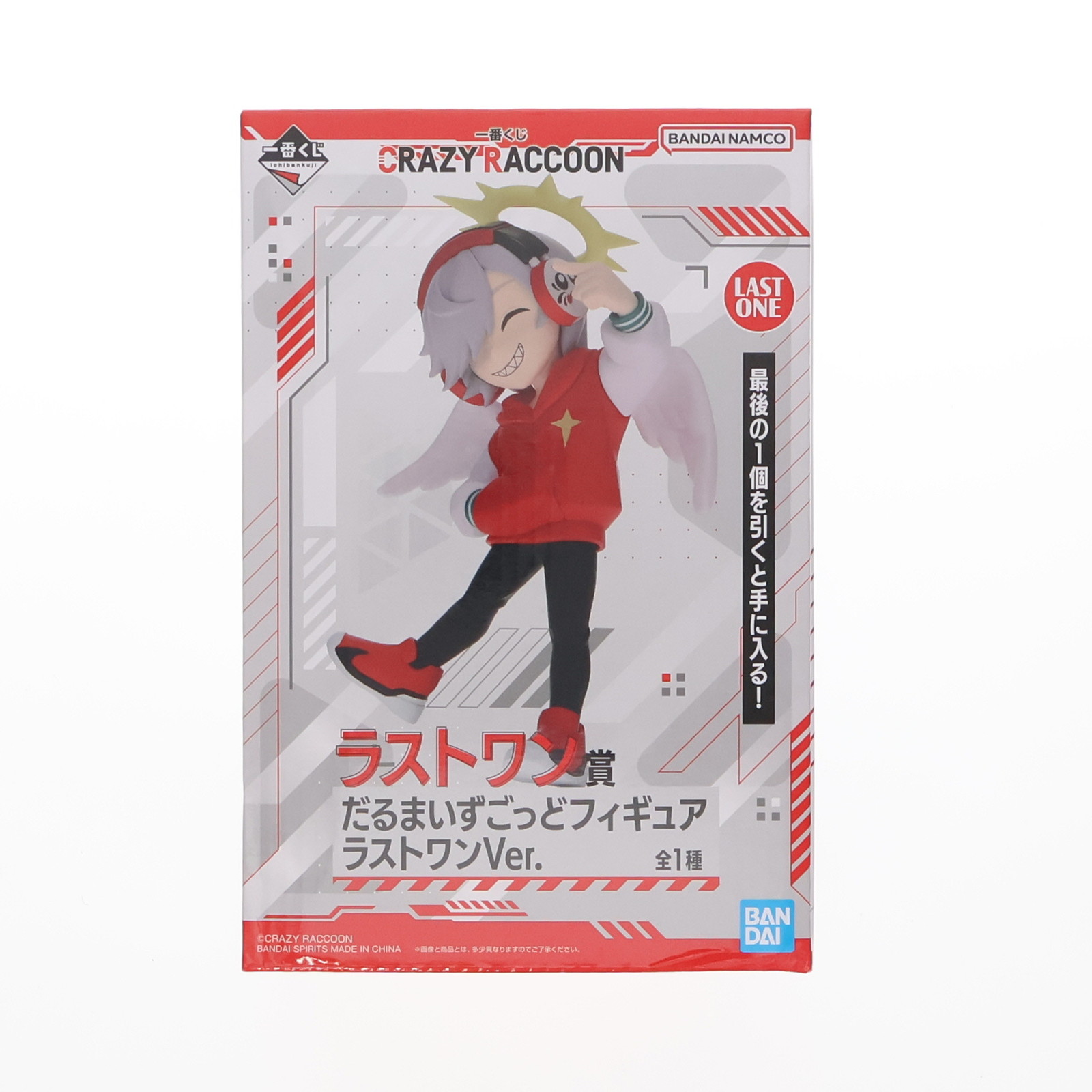楽天市場】一番くじ CRAZY RACCOON ラストワン賞 だるまいずごっ