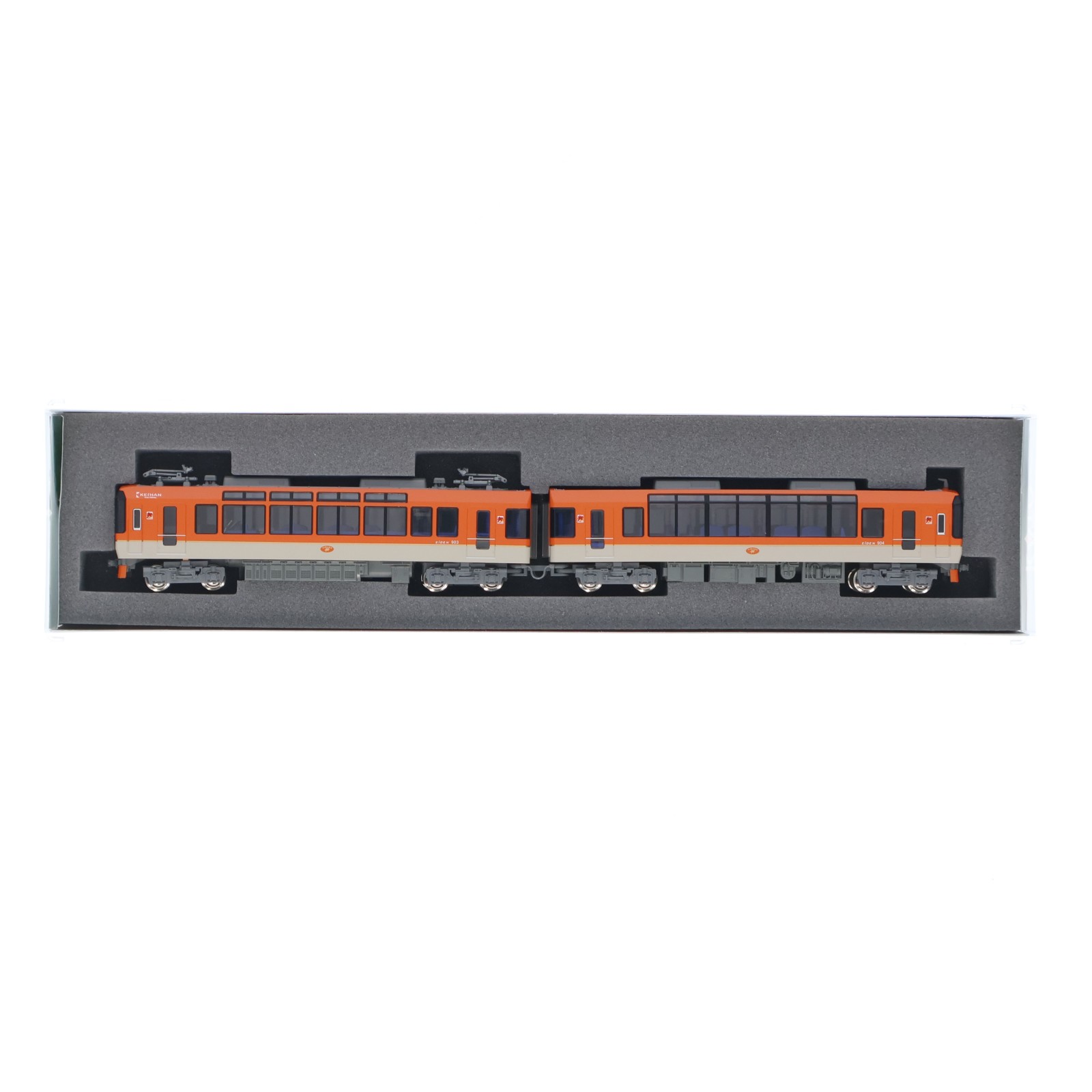 【中古】[RWM] 10-1472 叡山電鉄900系 きらら(メープルオレンジ)(動力付き) Nゲージ 鉄道模型 KATO(カトー)(20180302)｜メディアワールド 販売＆買取SHOP