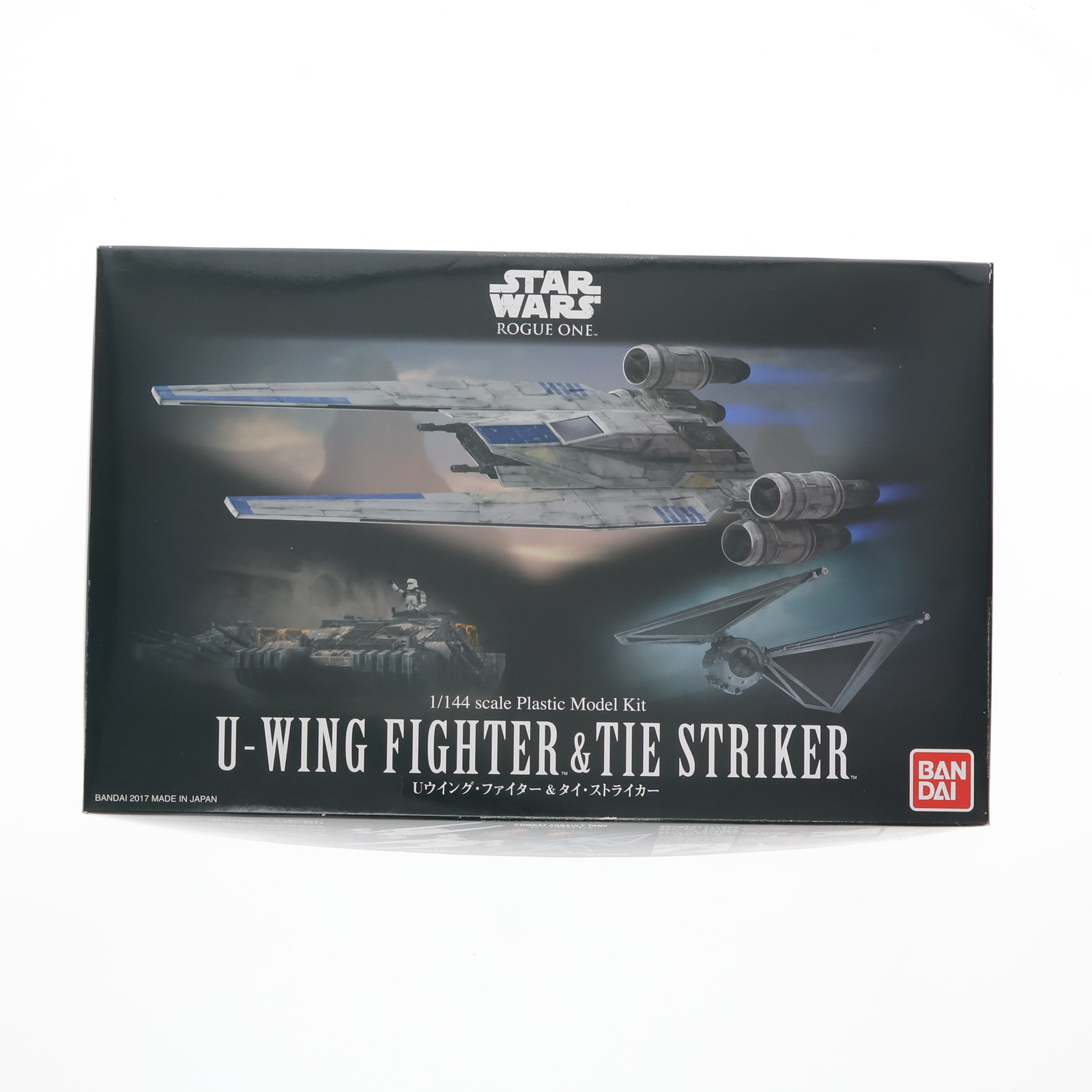 【中古】[PTM]1/144 Uウイング・ファイター&タイ・ストライカー ローグ・ワン/スター・ウォーズ・ストーリー プラモデル バンダイ(20170225)画像