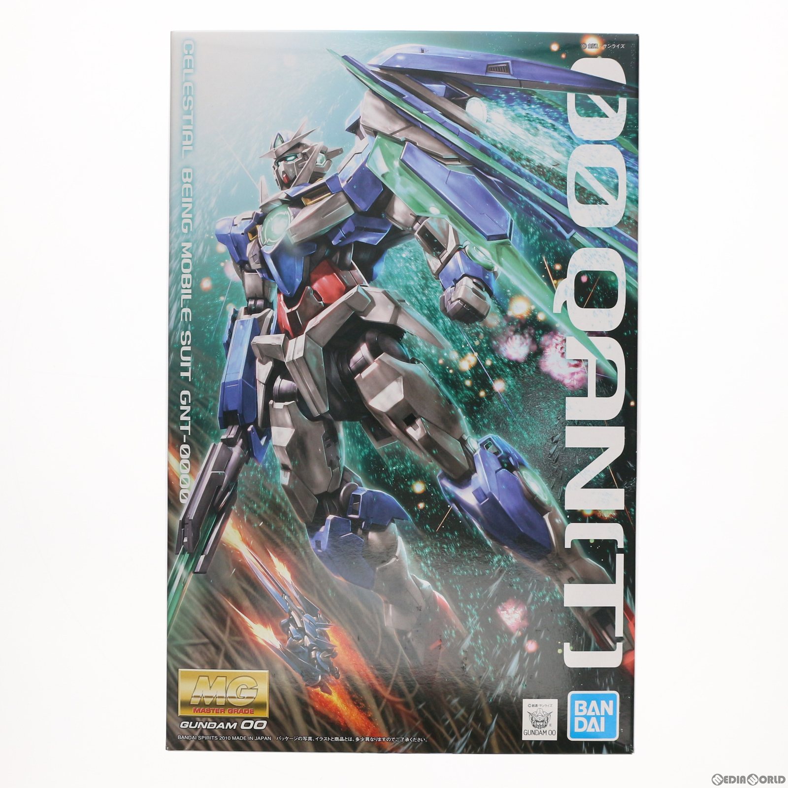 楽天市場】MG 1/100 GNT-0000 ダブルオークアンタ (機動戦士