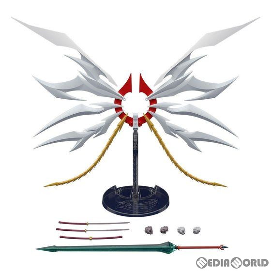 【中古】[PTM] (食玩) プレミアムバンダイ限定 スーパーミニプラ GEAR戦士電童(ギアファイターでんどう) フェニックスエール&アカツキの大太刀セット プラモデル バンダイ(20210623)画像