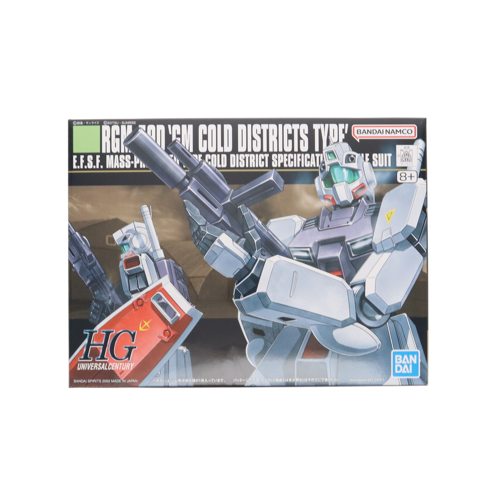 ＭI工房、完成品、1／144、RGＭ−79Dジム寒冷地仕様、HG バンダイ HGUC RGM-79D 1/144 ジム 寒冷地仕様 | さいねの