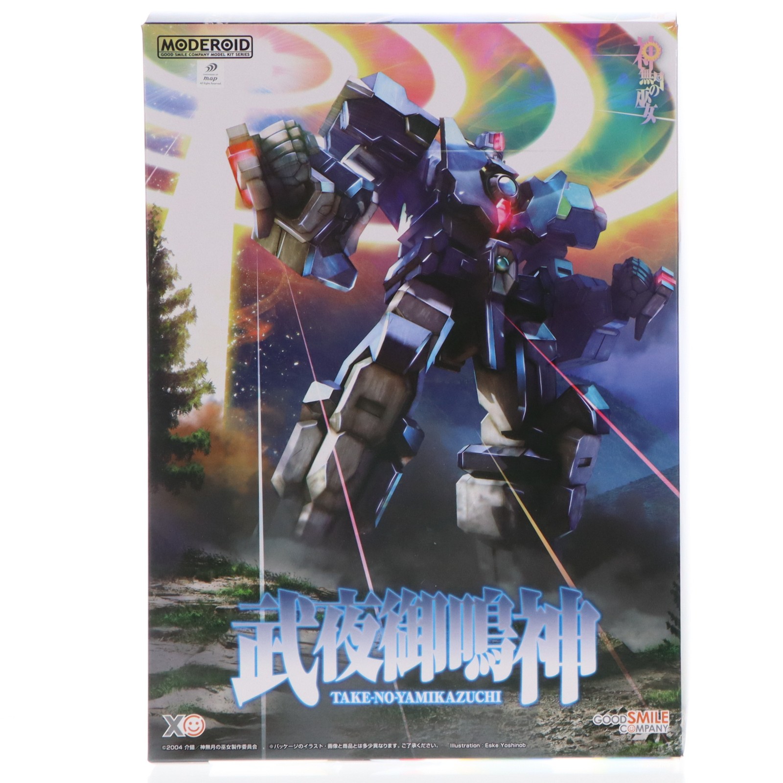 【中古】[PTM] MODEROID(モデロイド) 武夜御鳴神(たけのやみかづち) 神無月の巫女 プラモデル グッドスマイルカンパニー(20240417)画像