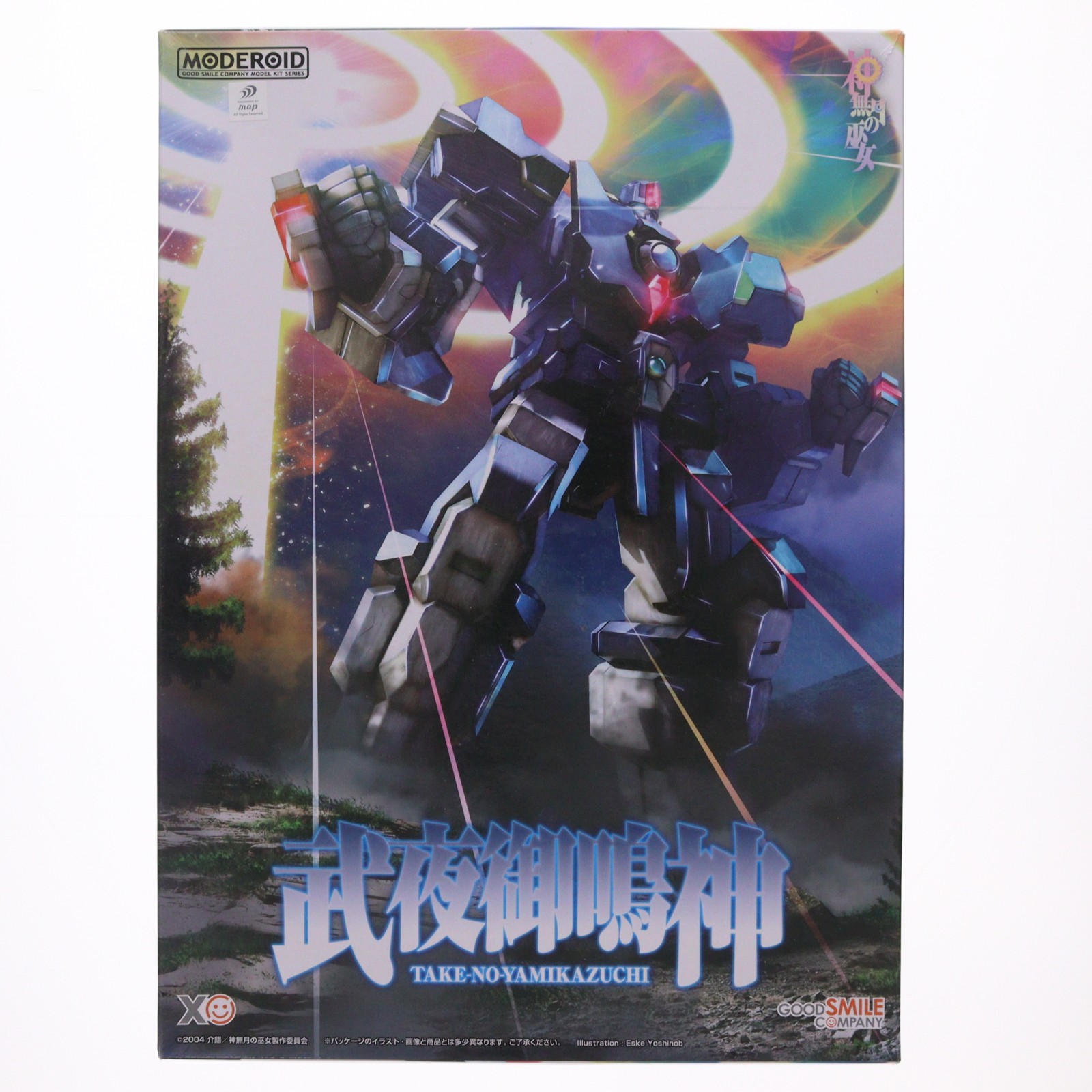 【中古】[PTM] MODEROID(モデロイド) 武夜御鳴神(たけのやみかづち) 神無月の巫女 プラモデル グッドスマイルカンパニー(20240417)画像