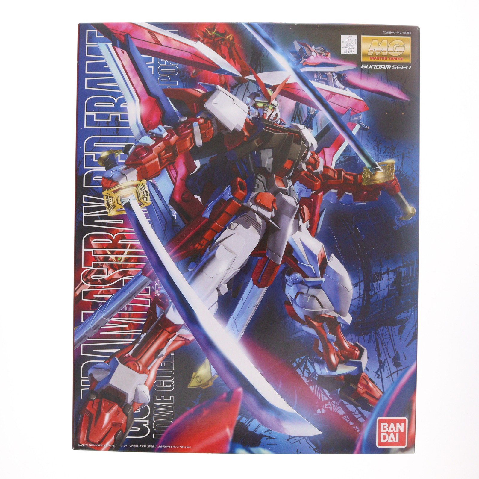 【中古】[PTM] MG 1/100 MBF-P02KAI ガンダムアストレイレッドフレーム改 機動戦士ガンダムSEED VS ASTRAY(シードヴァーサスアストレイ) プラモデル(0162047) バンダイ(20190412)