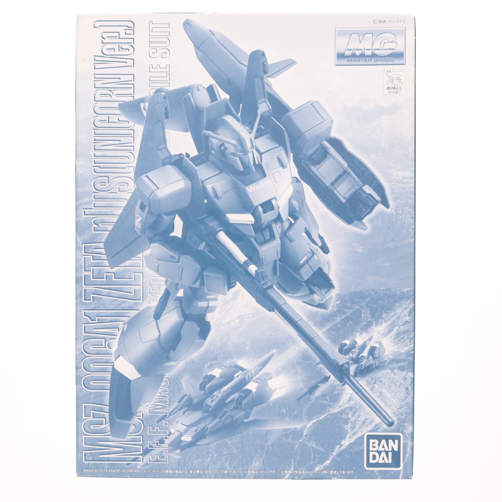 【中古】[PTM] プレミアムバンダイ限定 MG 1/100 MSZ-006A1 ゼータプラス ユニコーンVer. 機動戦士ガンダムユニコーン RE:0096 プラモデル(0205877) バンダイ(20160630)画像