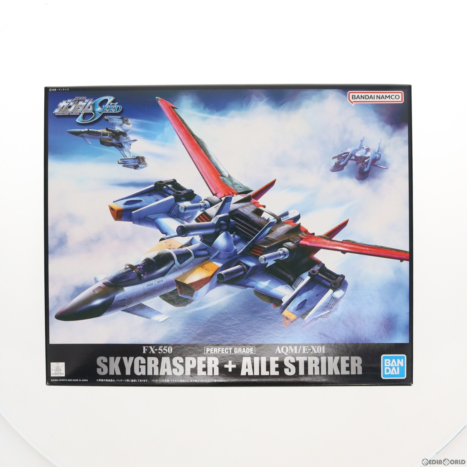 【中古】[PTM] PG 1/60 FX-550 スカイグラスパー+AQM/E-X01 エールストライカー 機動戦士ガンダムSEED(シード) プラモデル(5063055) バンダイスピリッツ(20220831)