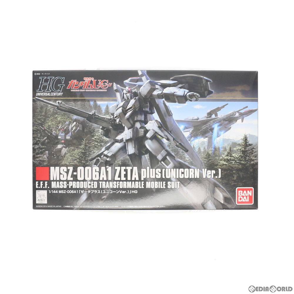 【中古】[PTM] パーツ修正済版 HGUC 1/144 MSZ-006A1 ゼータプラス(ユニコーンVer.) 機動戦士ガンダムUC(ユニコーン) プラモデル(0189577) バンダイ(20140712)