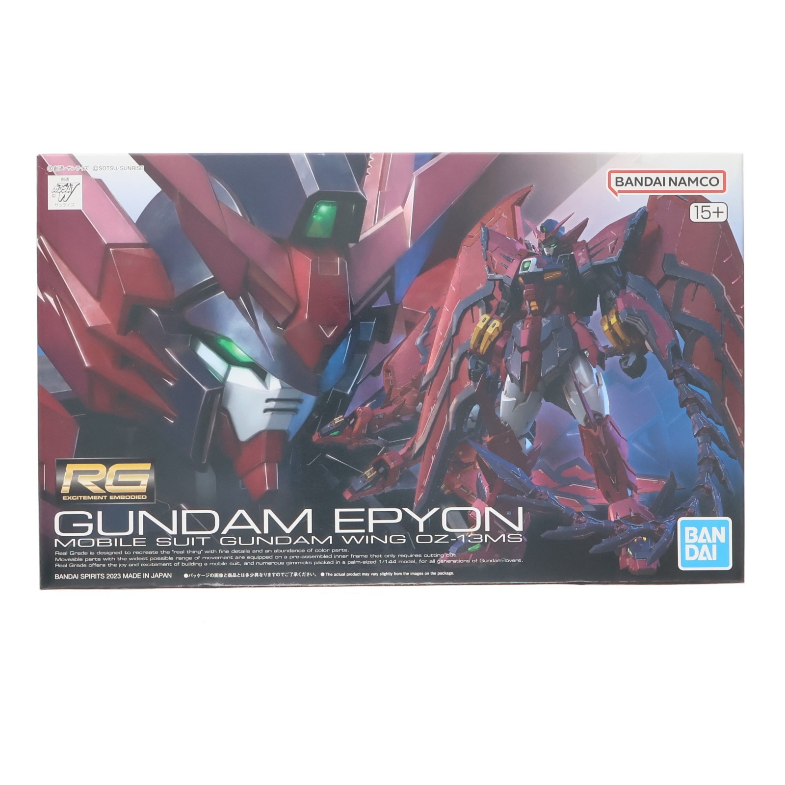 【中古】[PTM] RG 1/144 OZ-13MS ガンダムエピオン 新機動戦記ガンダムW(ウイング) プラモデル(5065442) バンダイスピリッツ(20230930) 4,496円
