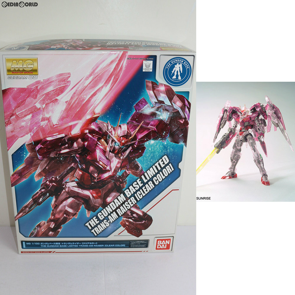 【中古】[PTM] ガンダムベース限定 MG 1/100 トランザムライザー クリアカラー 機動戦士ガンダム00(ダブルオー) プラモデル(0221047) バンダイ(20170915)