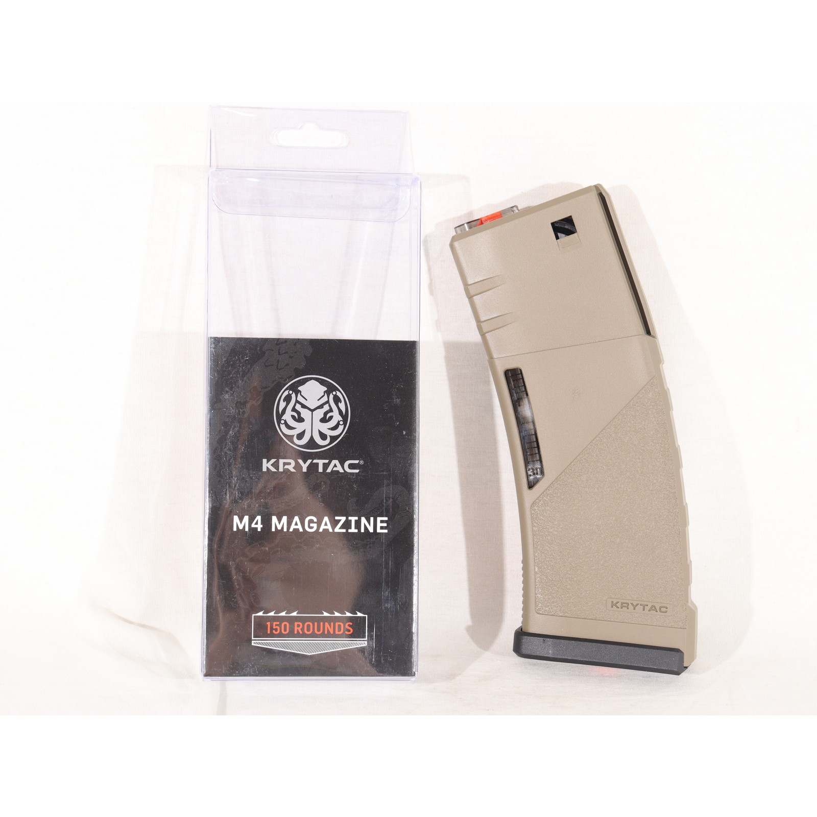 KRYTAC(クライタック) M4マガジン TAN Amazon | [KRYTAC][M4 ポリマーマガジン][150連][FDE][5本入り