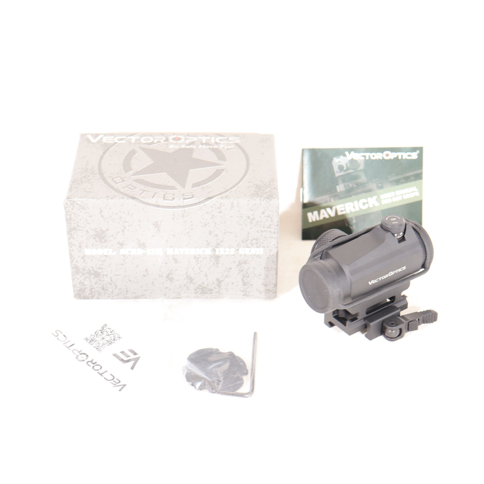 【中古】[MIL] VECTOR OPTICS(ベクターオプティクス) Maverick(マーベリック) 1×22 Gen II ドットサイト(SCRD-12II)(20150223)