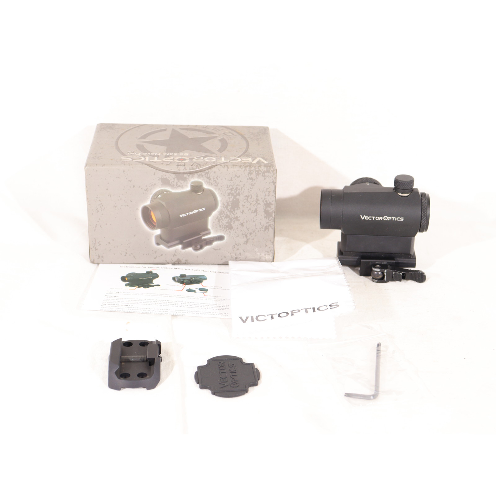 【中古】[MIL] VECTOR OPTICS(ベクターオプティクス) Maverick(マーベリック) 1×22 ドットサイト(SCRD-12)(20180731)