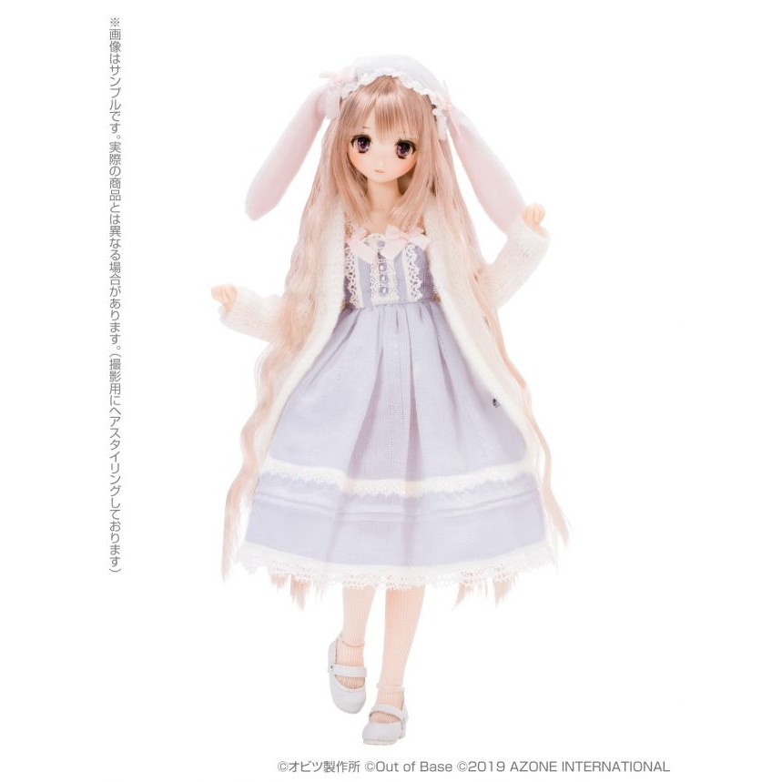 【中古】[DOL] 上村瑛理(うえむらえいり) マシュマロうさぎさん 尾櫃制服計画～オビツ展開催記念モデル～(アゾンダイレクトストア販売ver.) 二次生産分 完成品 ドール アゾン(20200229)