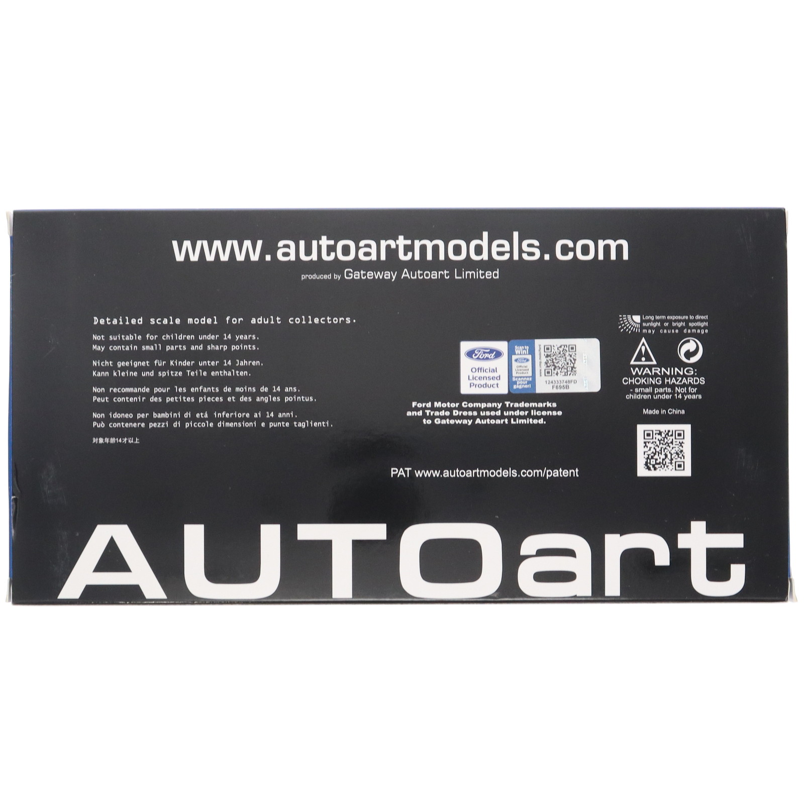 【中古】[MDL] オートアート・コンポジットモデルシリーズ 1/18 フォード GT アラン・マン ヘリテージ エディション(レッド×ゴールド・ストライプ) 完成品 ミニカー(72927) AUTOart(オートアート)(20230301)