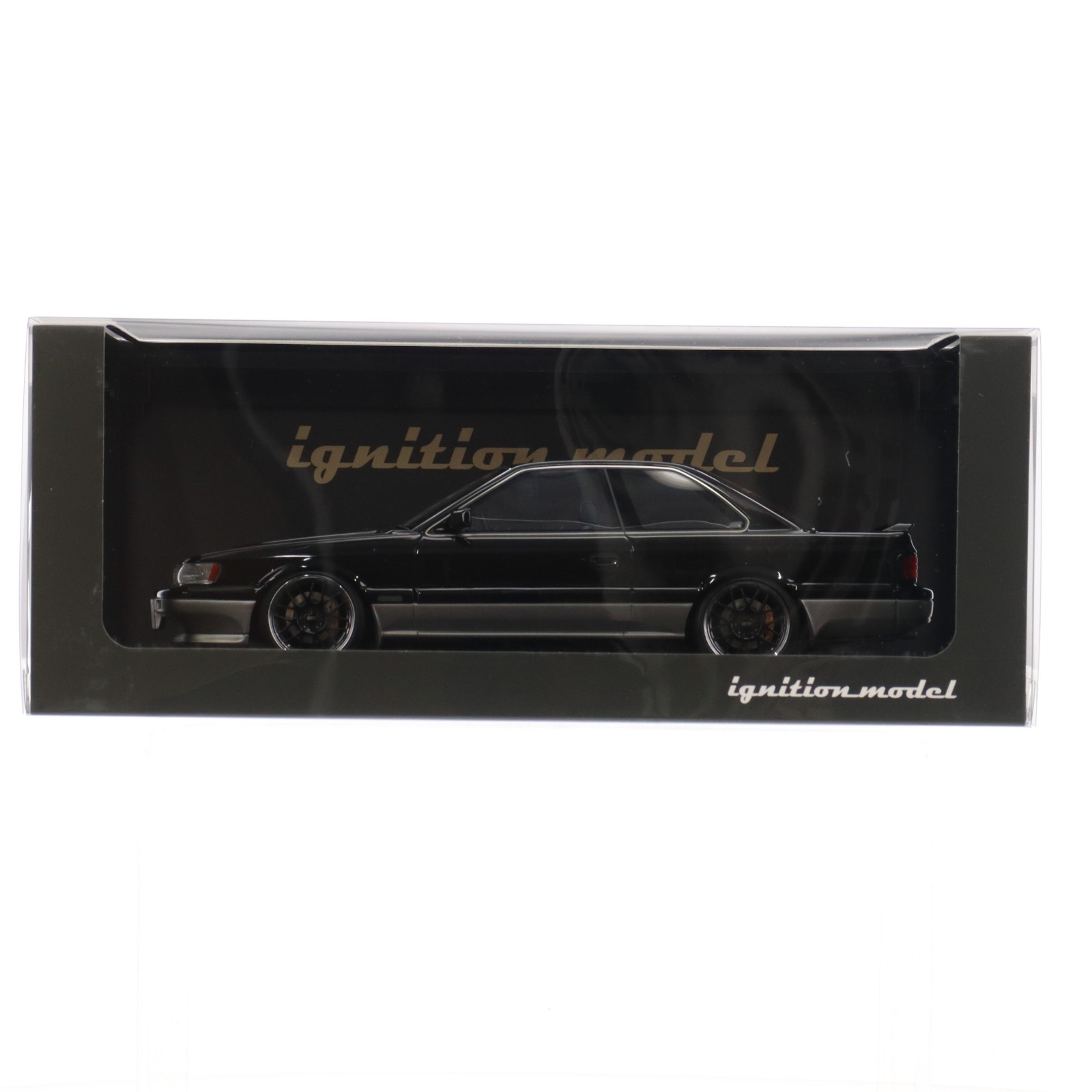 【中古】[MDL] 1/18 Nissan(ニッサン) Leopard(レオパード) Ultima V30TWINCAM TURBO(F31) Black/Silver 完成品 ミニカー(IG3818) ignition model(イグニッションモデル)(20250719)