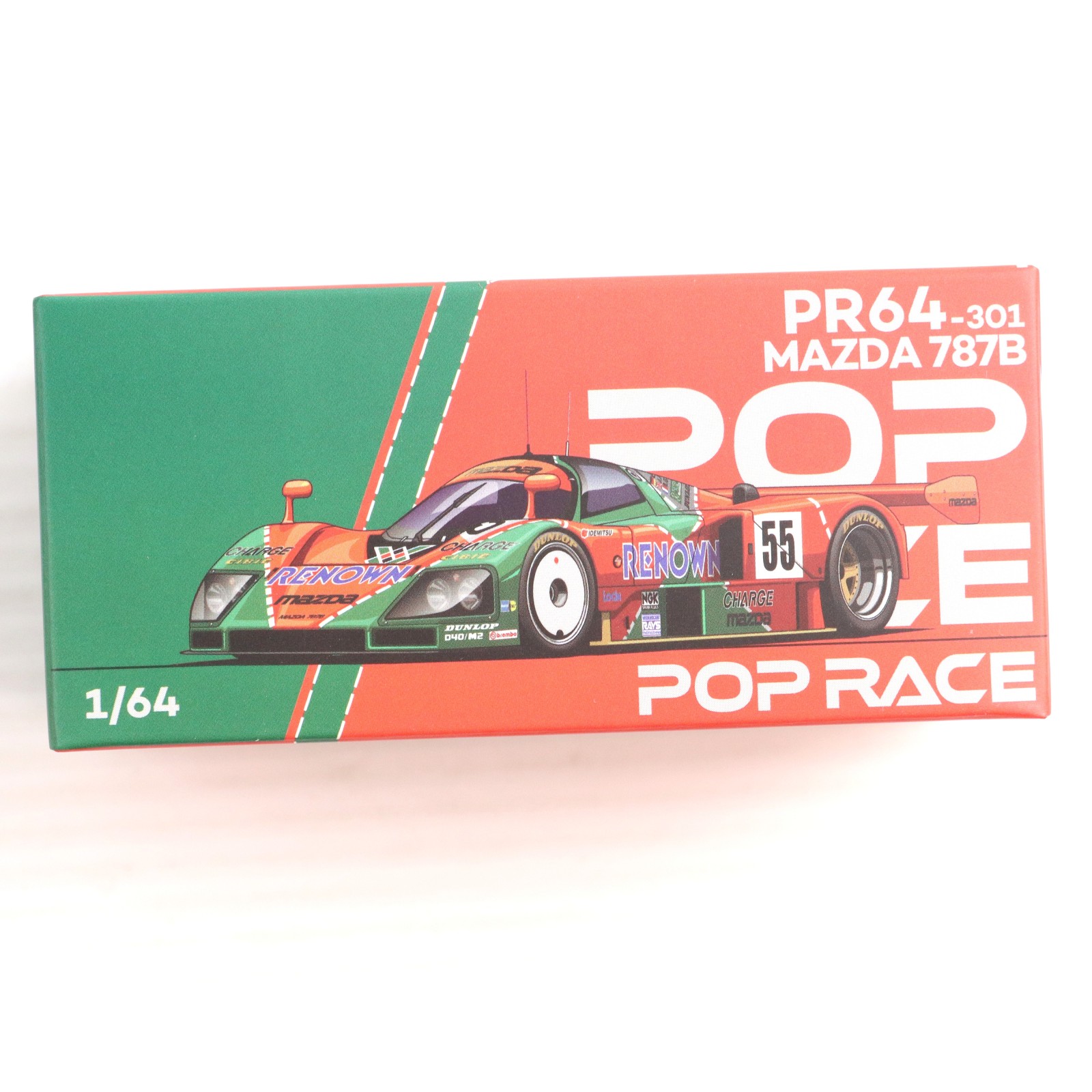 楽天市場】MOTORHELIX 1/64 マツダ 787B レナウン No.55 1991 ル・マン