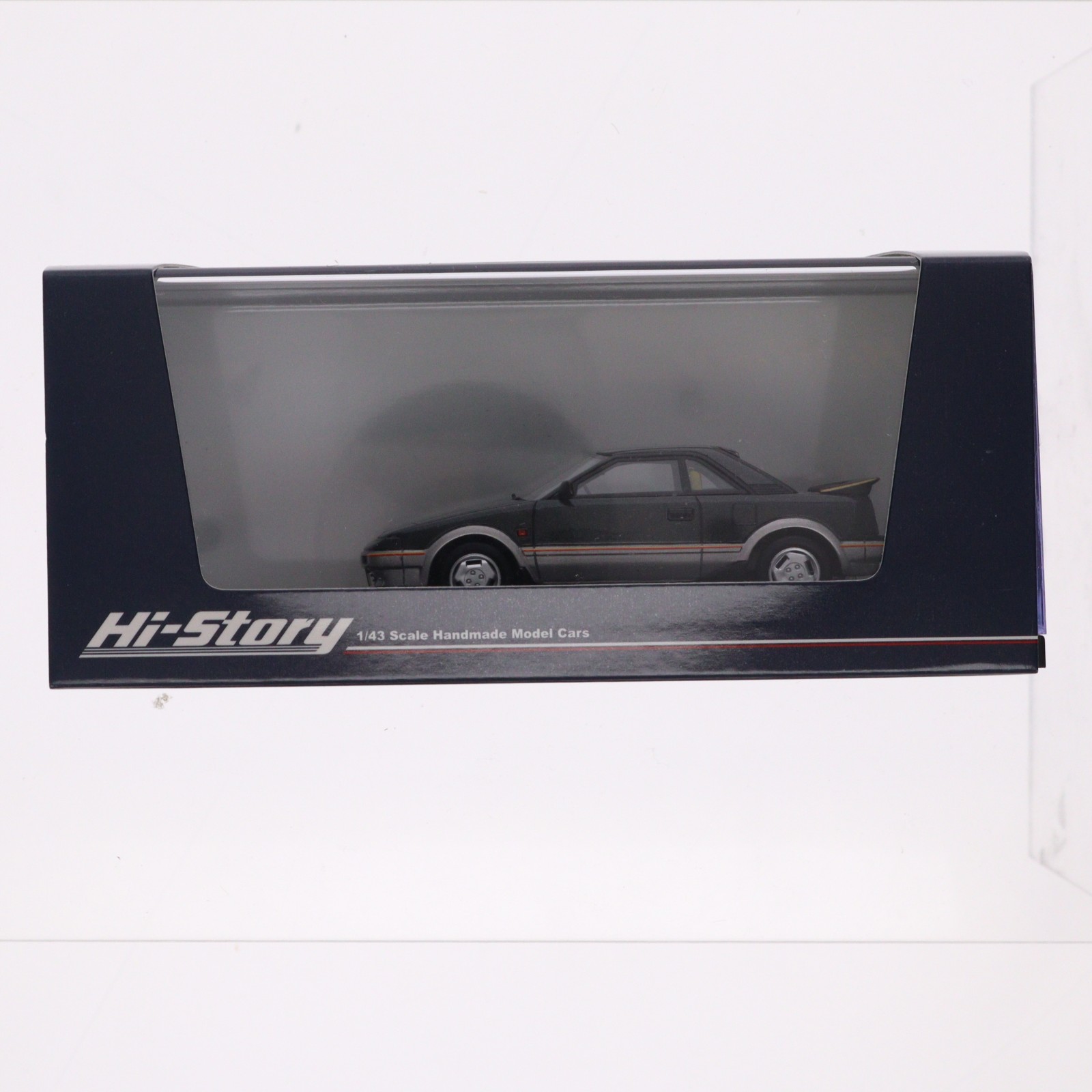 【中古】[MDL] 1/43 Toyota MR2 G-Limited 1984(シャーウッドトーニング) 完成品 ミニカー(HS448GR) ハイストーリー(20240218)