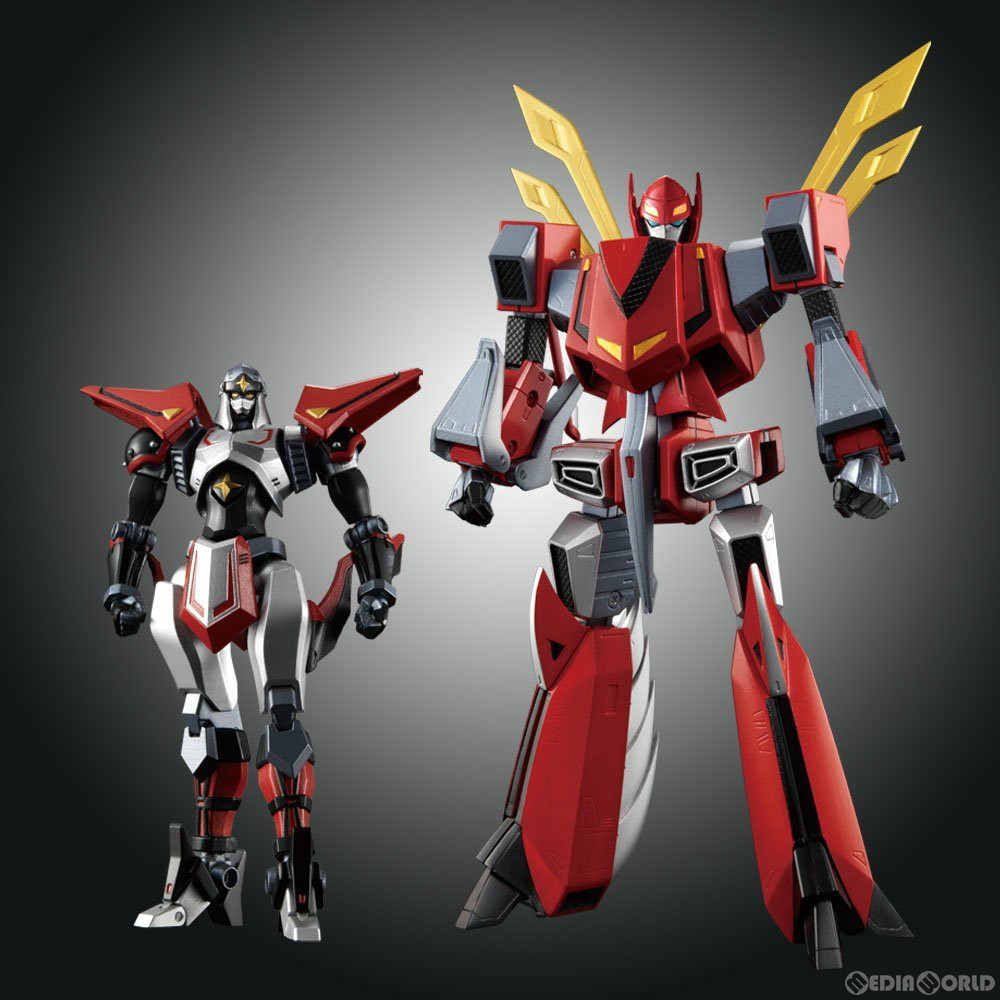 【中古】[TOY] 超合金魂 GX-55 飛影&鳳雷鷹 忍者戦士飛影 完成トイ バンダイ(20100924)画像