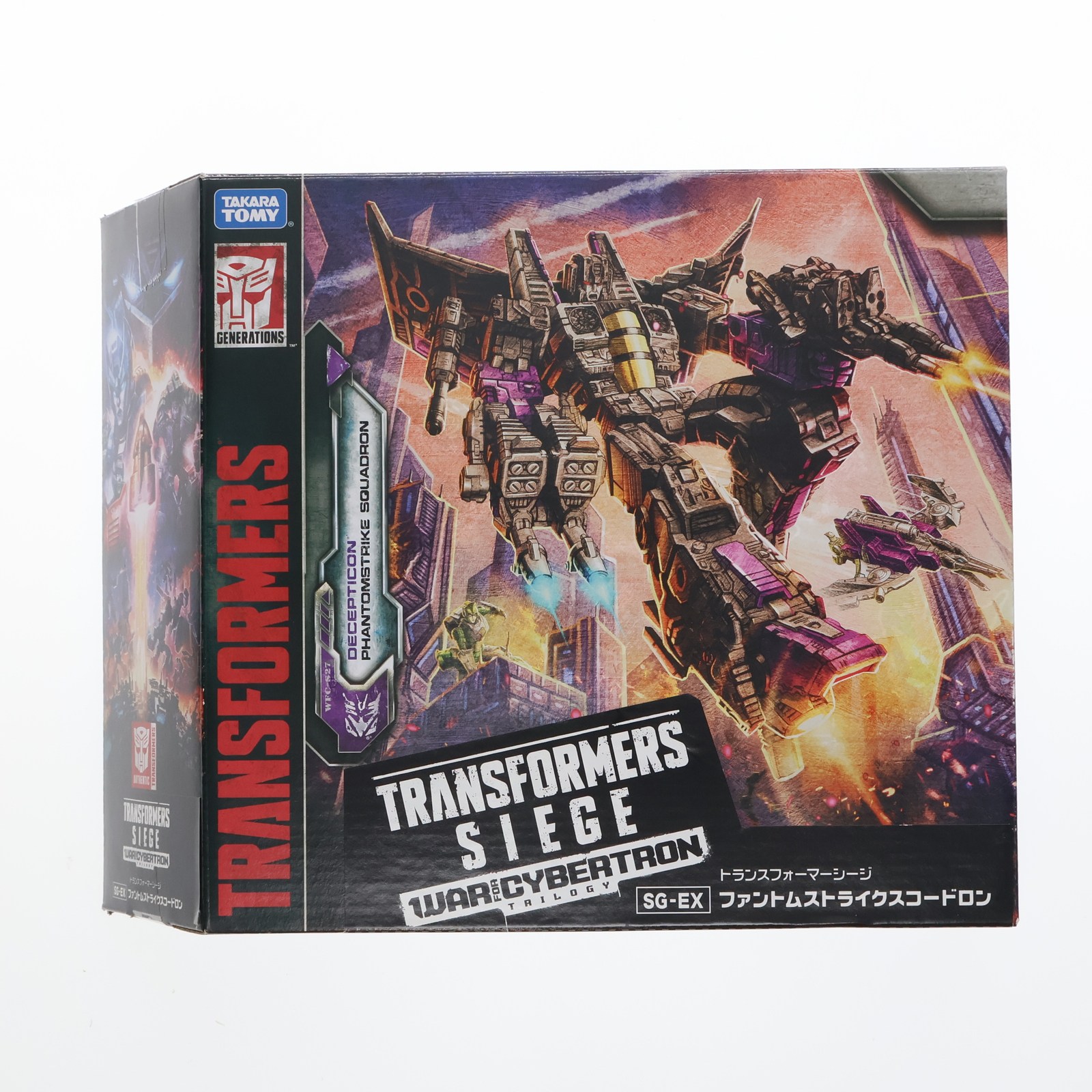 【中古】[TOY] タカラトミーモール限定 SG-EX ファントムストライク スコードロン トランスフォーマー シージ 完成トイ タカラトミー(20210131)