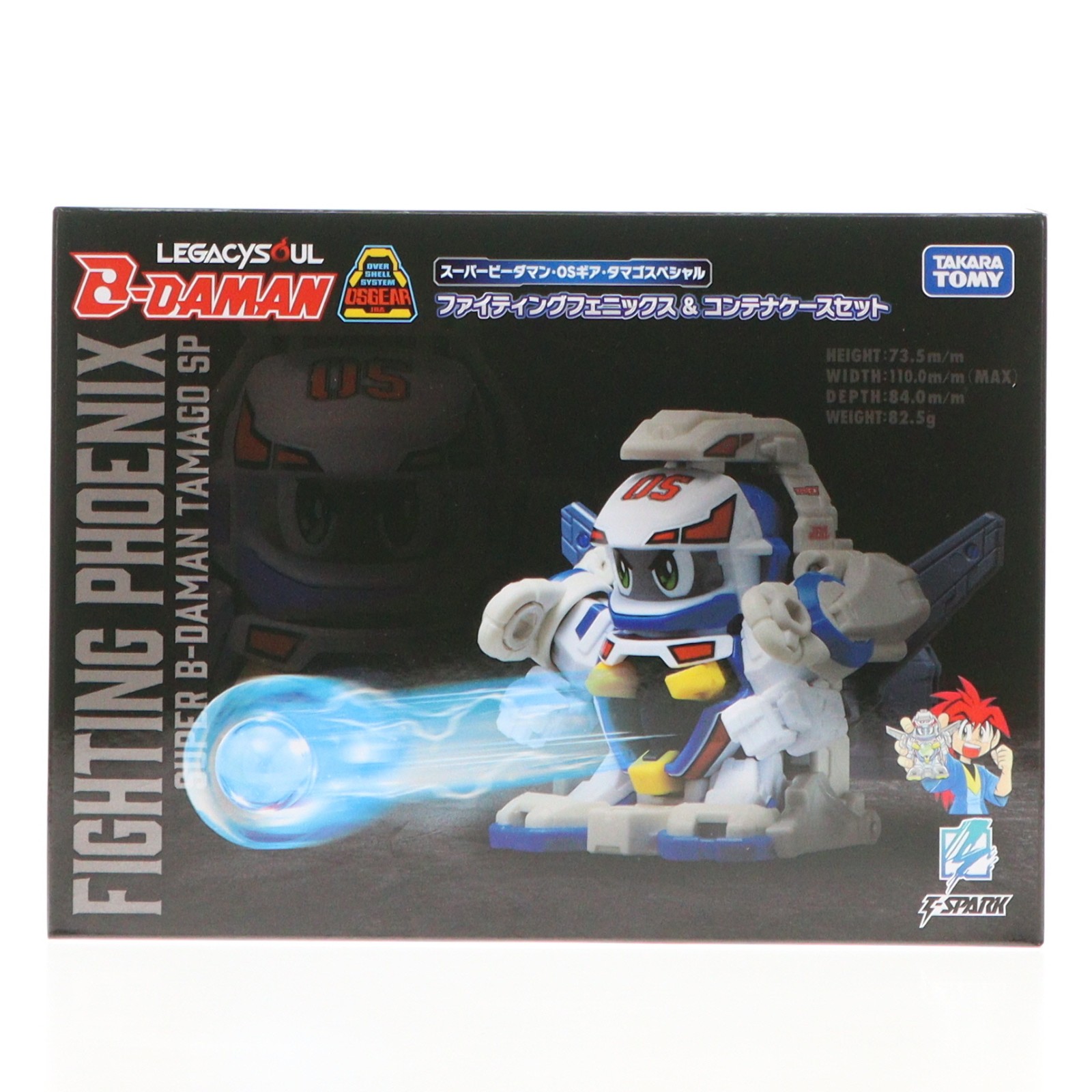 【中古】[TOY] タカラトミーモール限定 T-SPARK LEGACYSOUL スーパービーダマン・OSギア・タマゴスペシャル ファイティングフェニックス&コンテナケースセット ビーダマン 完成トイ タカラトミー(20260131)
