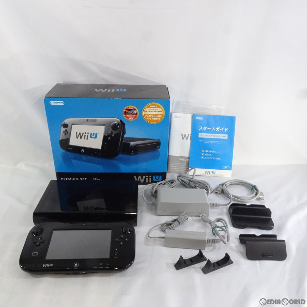 中古 訳あり 本体 Wiiu Wii U プレミアムセット 黒 Premium Set Kuro 本体メモリー32gb Wup S Kafc 1218 年中無休 ラッピング対応 Trade Safe 優良認定取得 プレゼント ギフト クリスマス 誕生日 ゲーム ソフト 本体 フィギュア エアガン 鉄道模型 Nゲージ おもちゃ