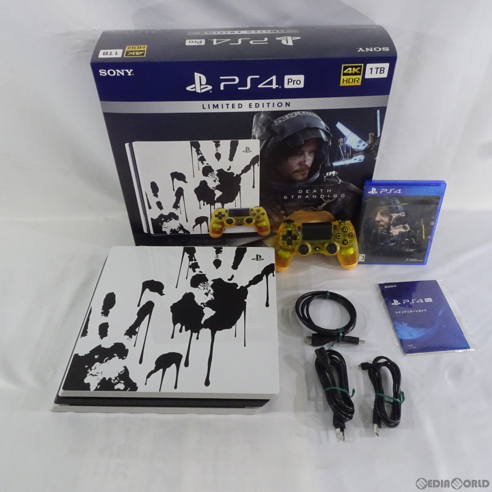 中古 訳あり 本体 Ps4 プレイステーション4 プロ Playstation4 Pro Death Stranding デス ストランディング Limited Edition Cuhj 年中無休 ラッピング対応 Trade Safe 優良認定取得 プレゼント ギフト クリスマス 誕生日 ゲーム ソフト 本体 フィギュア