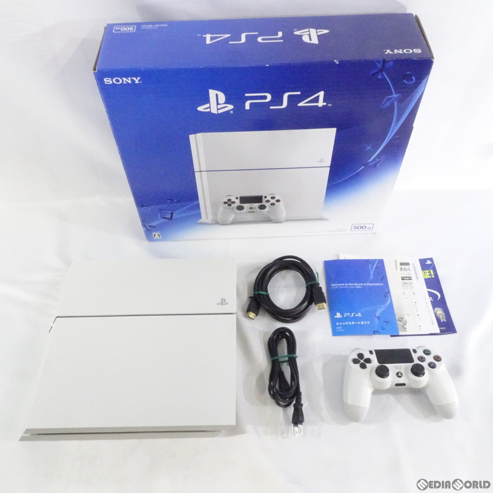 中古 訳あり 本体 Ps4 プレイステーション4 Playstation4 Hdd500gb グレイシャー ホワイト Cuh 10ab02 年中無休 ラッピング対応 Trade Safe 優良認定取得 プレゼント ギフト クリスマス 誕生日 ゲーム ソフト 本体 フィギュア エアガン 鉄道模型 Nゲージ