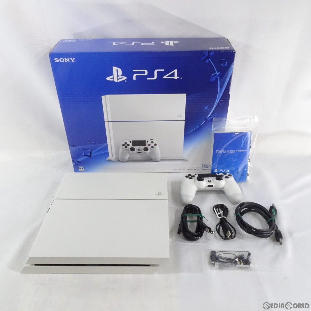 中古 訳あり 本体 Ps4 プレイステーション4 Playstation4 Hdd500gb グレイシャー ホワイト Cuh 10ab02 年中無休 ラッピング対応 Trade Safe 優良認定取得 プレゼント ギフト クリスマス 誕生日 ゲーム ソフト 本体 フィギュア エアガン 鉄道模型 Nゲージ