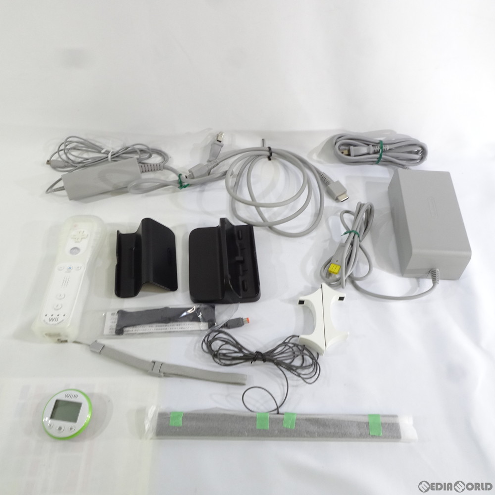 中古 訳あり 本体 Wiiu Wii U 即に遊べる所帯割り増しひとそろい Wii Fit U シロ Shiro 白妙 Wup S Waft Acilemat Com