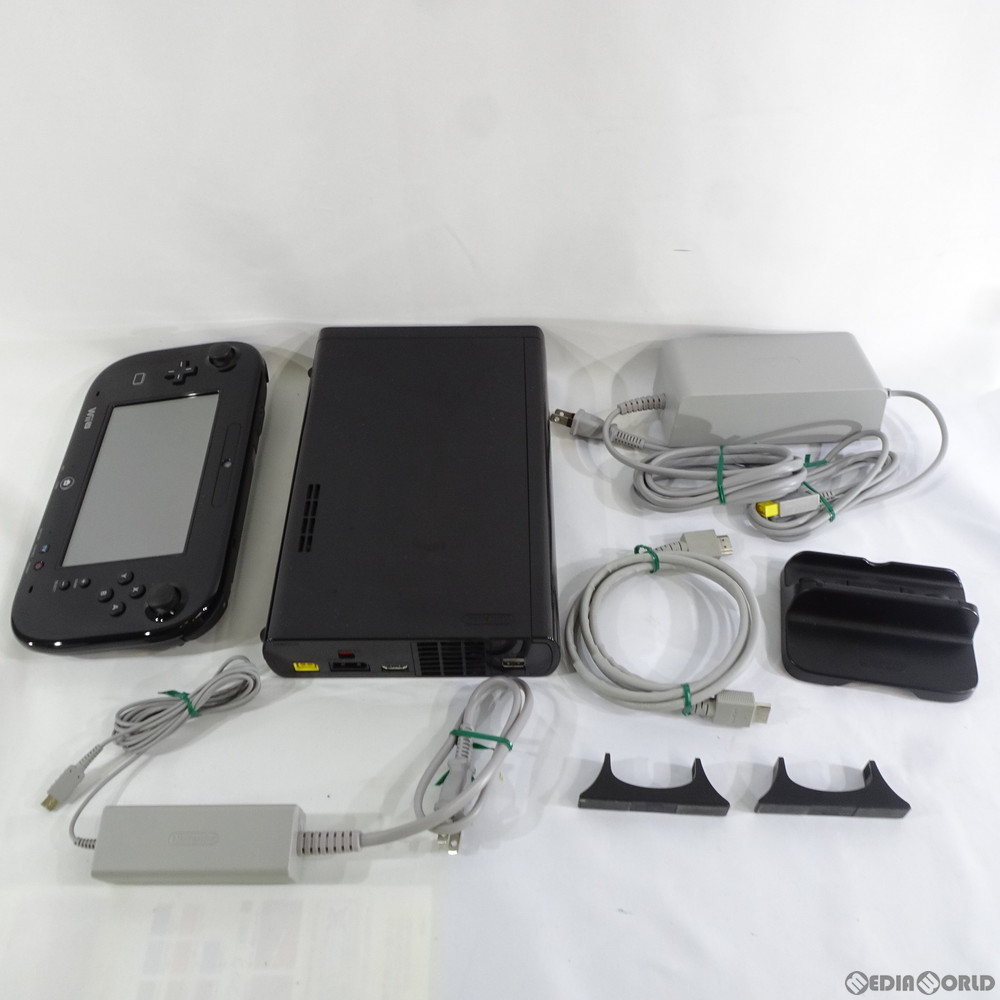 中古 訳あり 本体 Wiiu Wii U プレミアムセット 黒 Premium Set Kuro 本体メモリー32gb Wup S Kafc 1218 Sama Mn