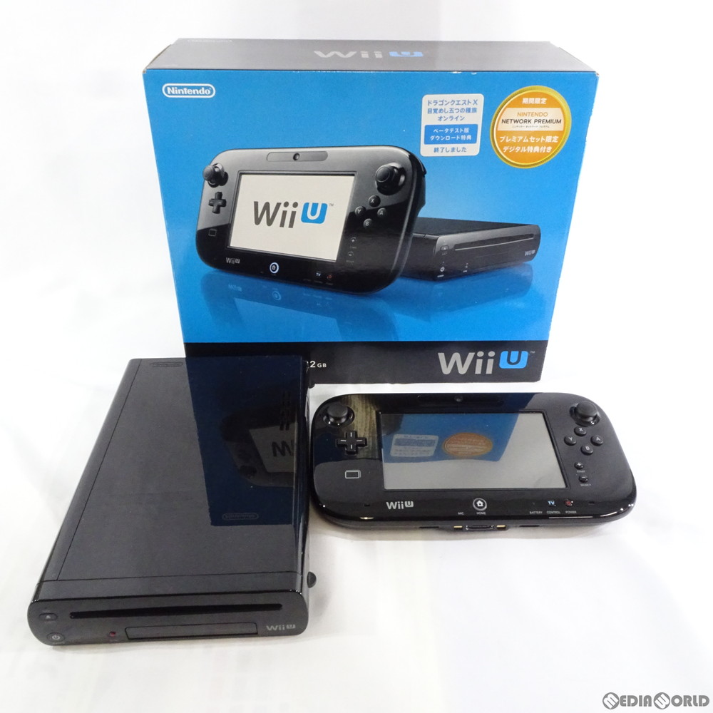 中古 訳あり 本体 Wiiu Wii U プレミアムセット 黒 Premium Set Kuro 本体メモリー32gb Wup S Kafc 1218 Arganita Tn