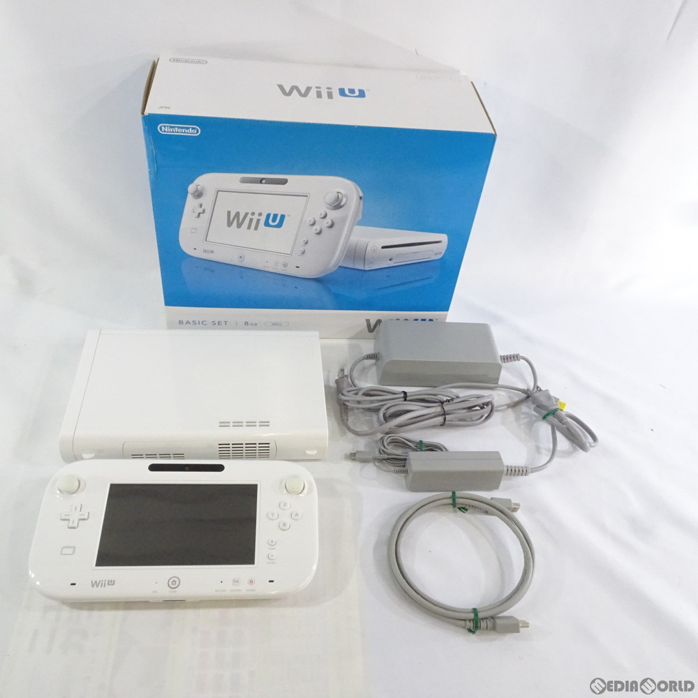 中古 訳あり 本体 Wiiu Wii U 基本的一揃い 白いこと Basic Set Shiro シロ 本体コンピューターメモリ8gb Wup S Waaa 1218 Daemlu Cl