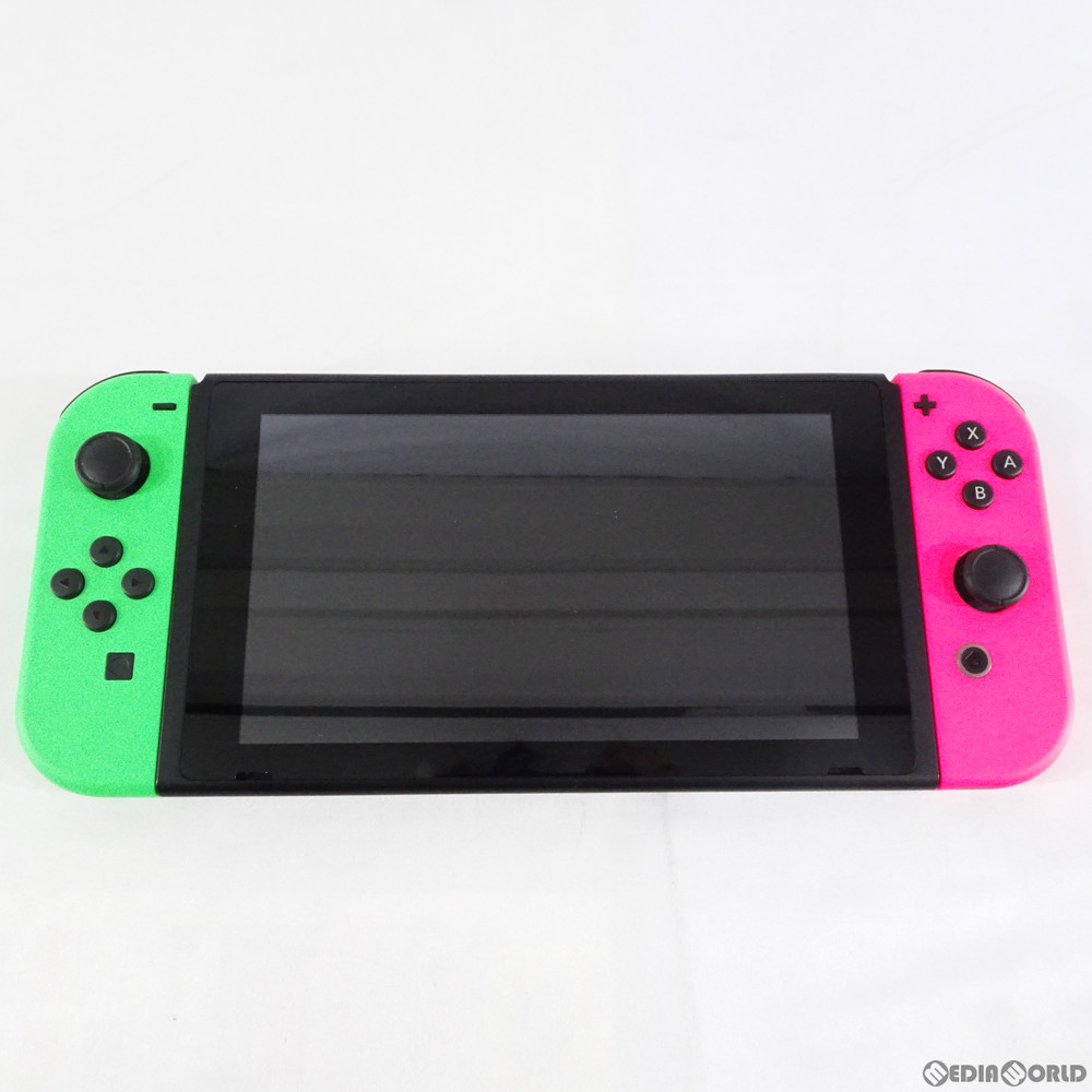 訳あり Nintendo スプラトゥーン2セット Hac S Kacea メディアワールド 中古 Nintendo Switch 販売 買取shop年中無休 Nintendo ラッピング対応 ポケモン 本体 Switch ステッカー無し 優良認定取得 Switch ニンテンドースイッチ Trade Safe