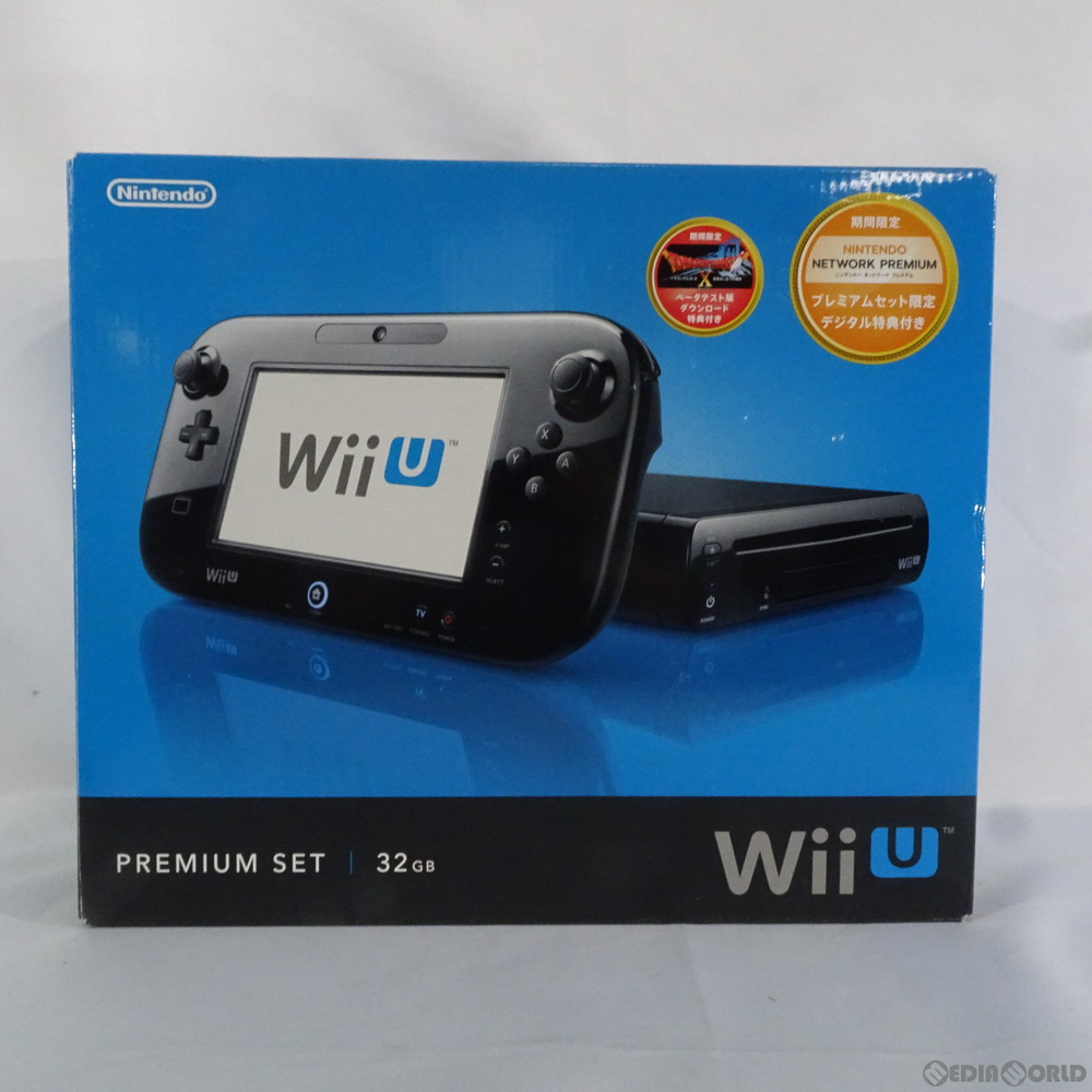 中古 訳あり 本体 Wiiu Wii U プレミア揃え 奸物 Premium Set Kuro 本体コンピュータストレージ32gb Wup S Kafc 1218 Acilemat Com