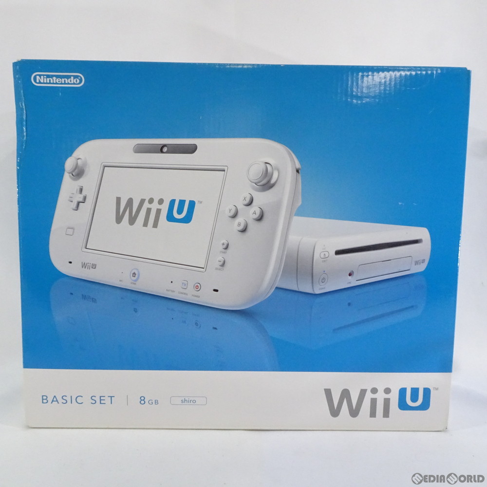 中古 訳あり 本体 Wiiu Wii U 基本的一揃い 白いこと Basic Set Shiro シロ 本体コンピューターメモリ8gb Wup S Waaa 1218 Maxani Nl